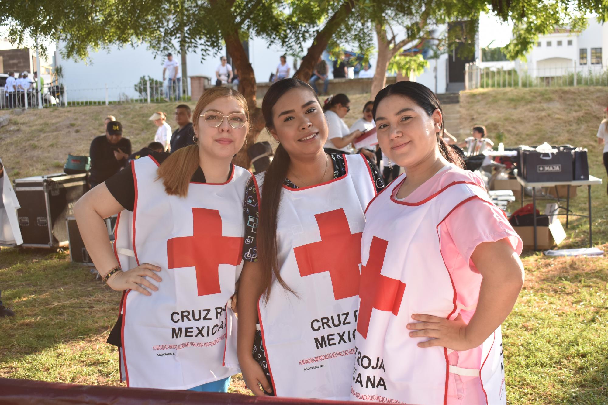 $!Emily Nohemí Orrantia Astorga, María Roberta Montiel Lazcano y Beyda Abigail Zataráin Bringas.