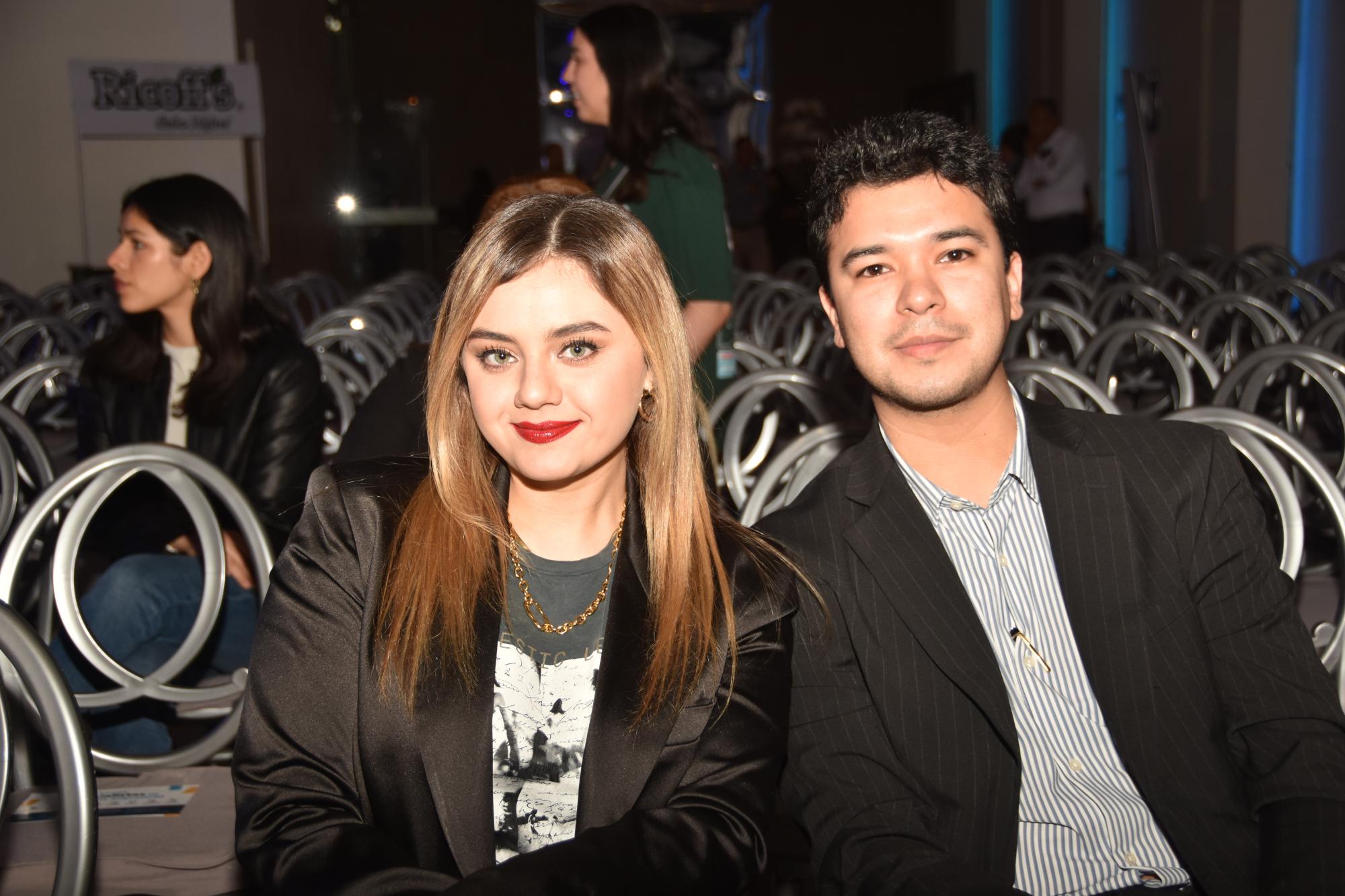 $!Valeria García y Sebastián Chávez.