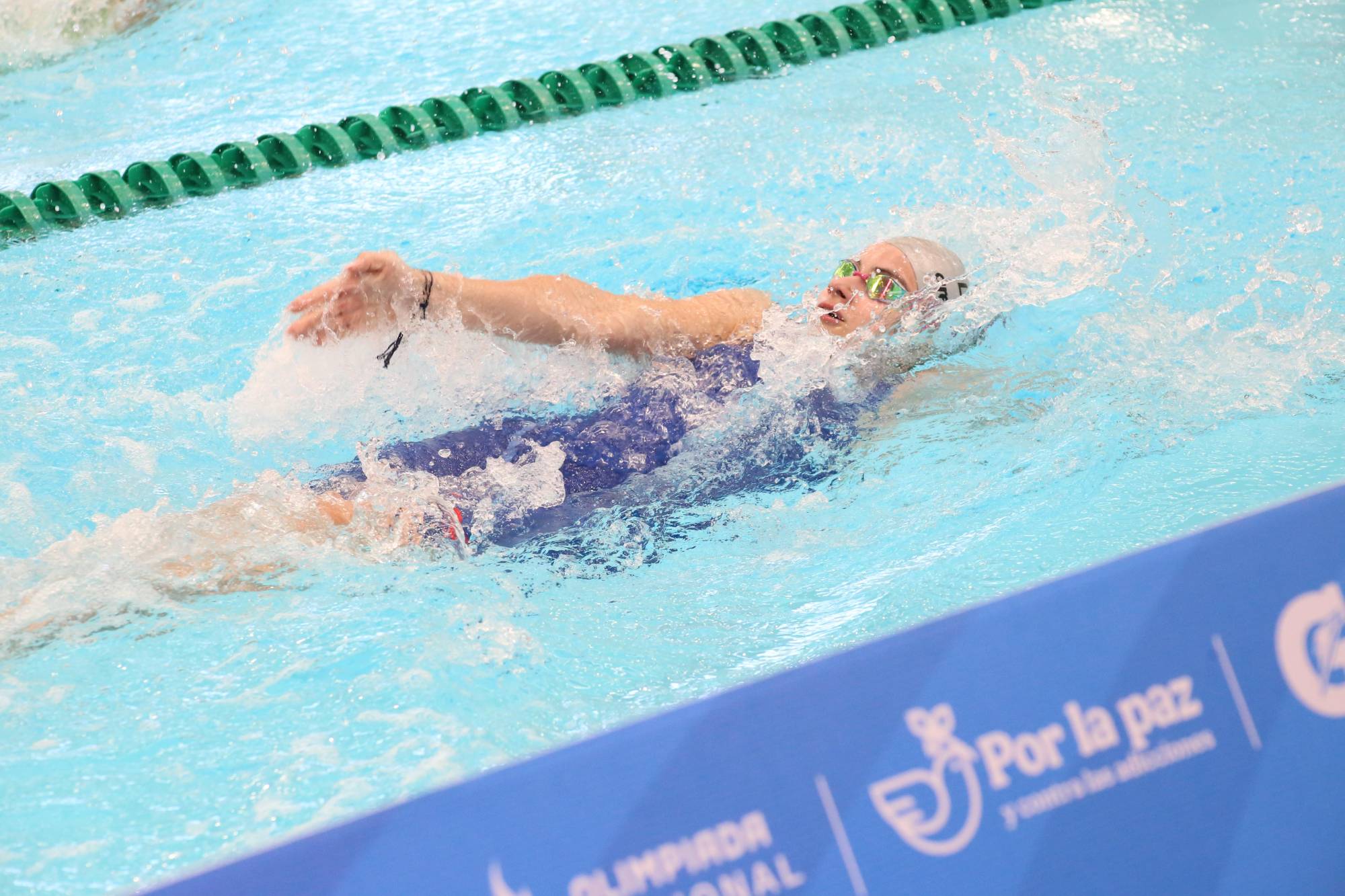 $!María Luna brilla con doble plata para Sinaloa en la alberca de la Olimpiada Nacional