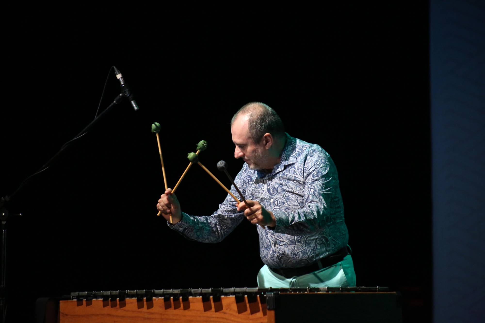 $!Langner Romero seleccionó la pieza Reflections on the New World (Reflexiones sobre el Nuevo Mundo), con dos variaciones para vibráfono.