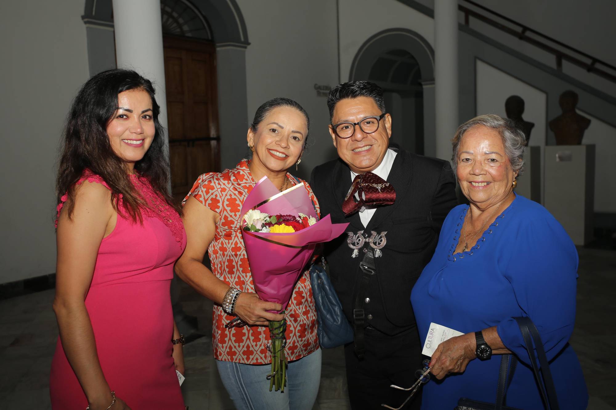 $!Kary Bautista, Verónica Zataráin, Jorge Bautista y Elvira Guerrero.