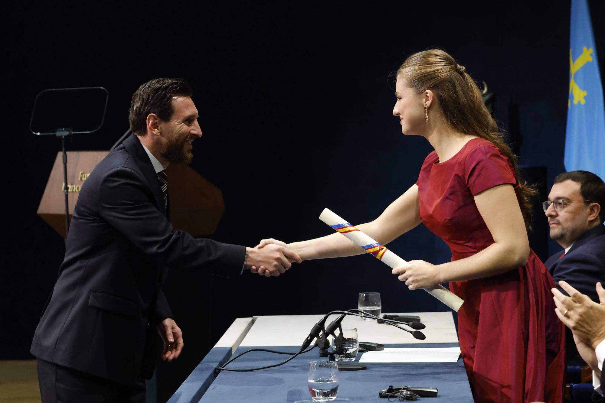 $!Lionel Messi recibe el Premio Princesa de Asturias de los Deportes