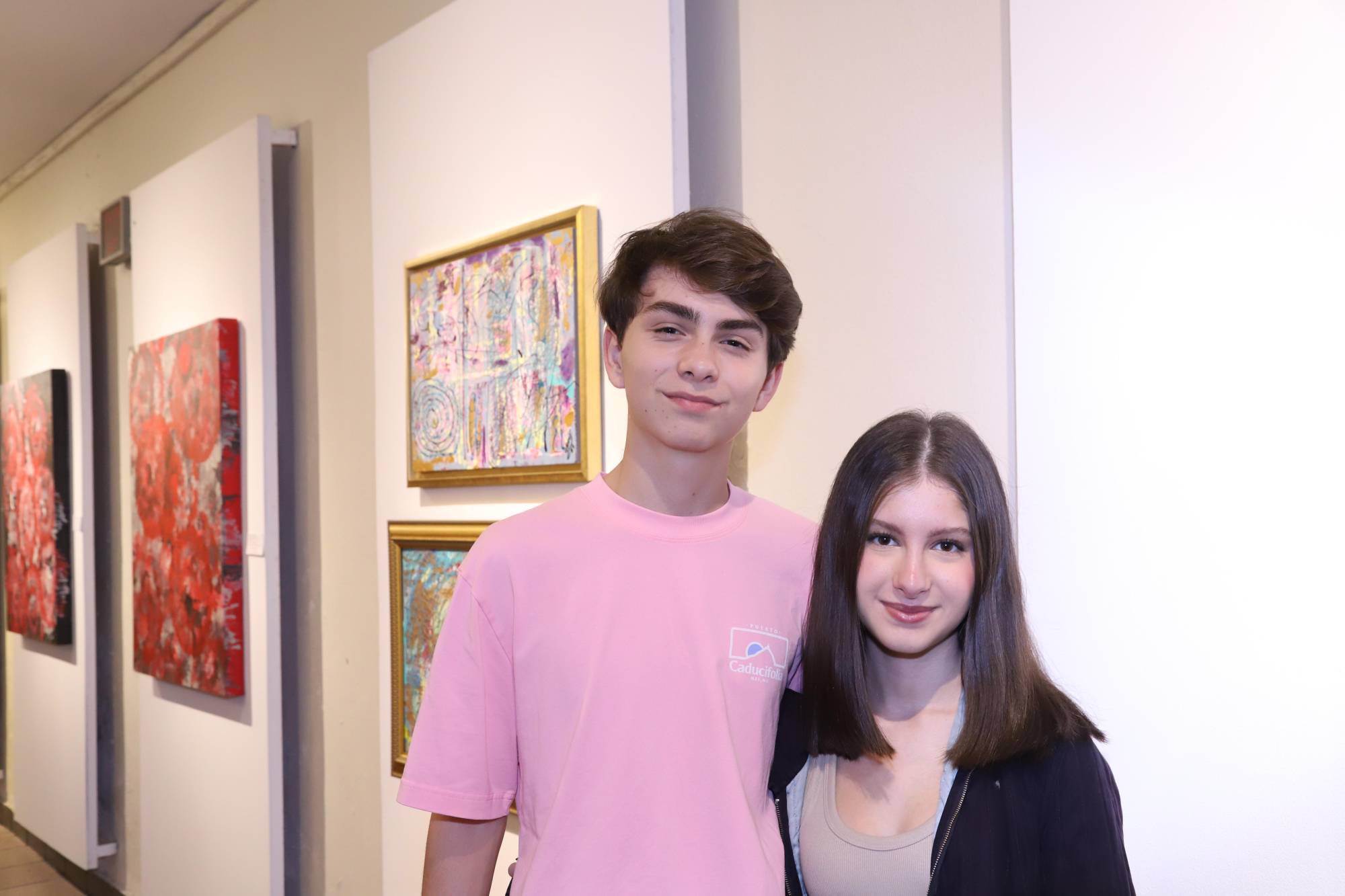 $!Skyler Hueber y Fátima Loria.