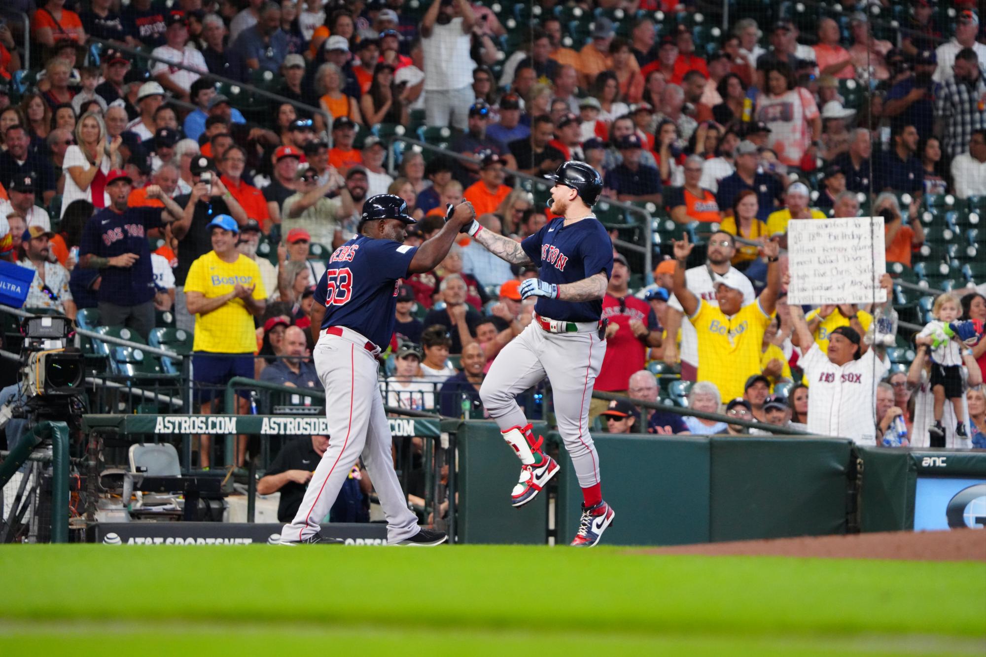 $!Verdugo y Abreu hacen leña y Medias Rojas aplastan a Astros