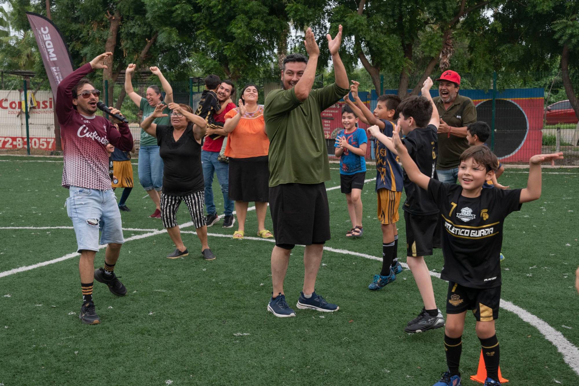 $!Pequeñines disfrutan de jornada deportiva Imdec en el sector Los Ángeles de Culiacán