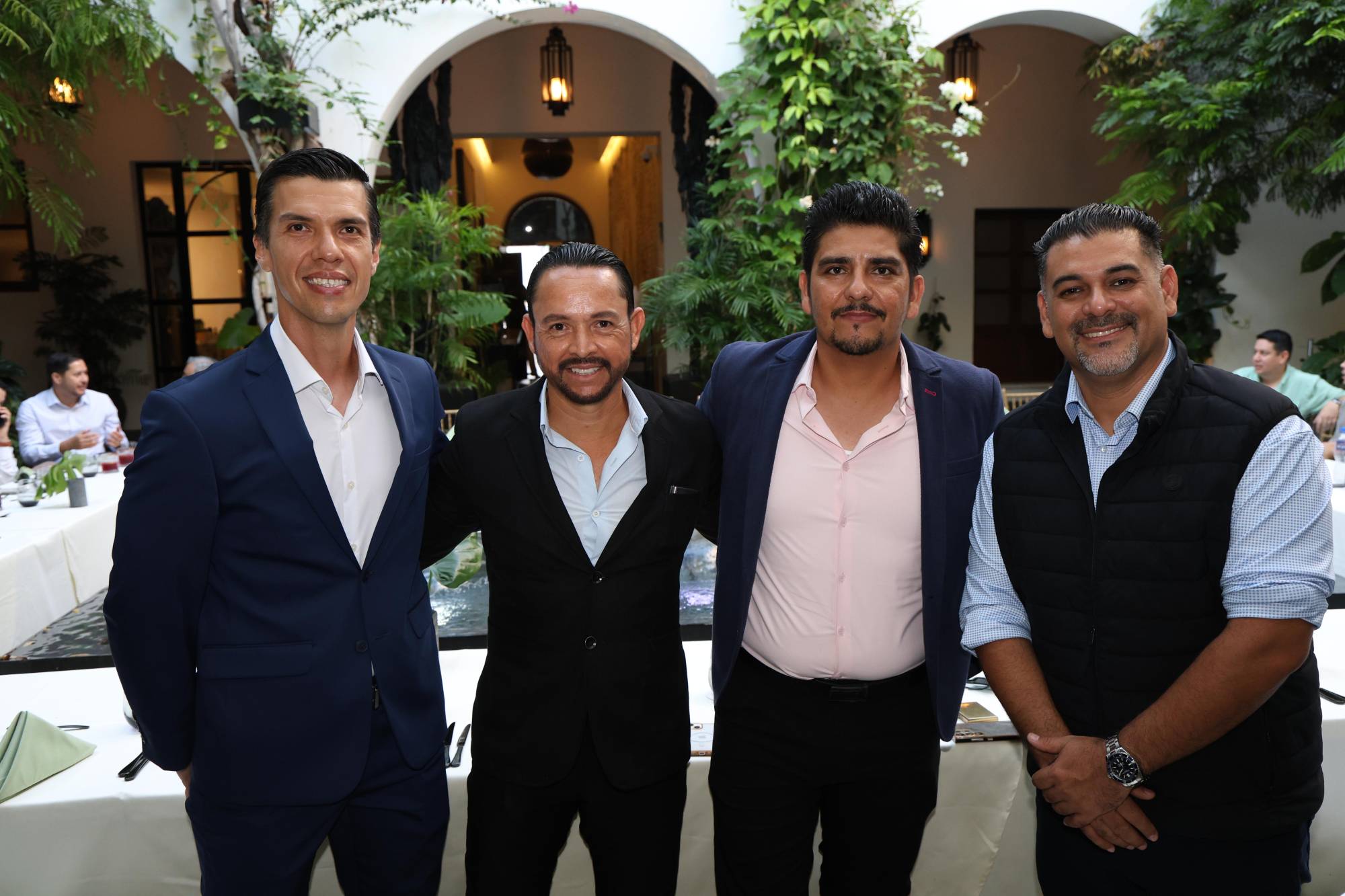$!Alonso Madrigal, Dimitri Preciado, Heriberto Osuna y Érick Galindo.