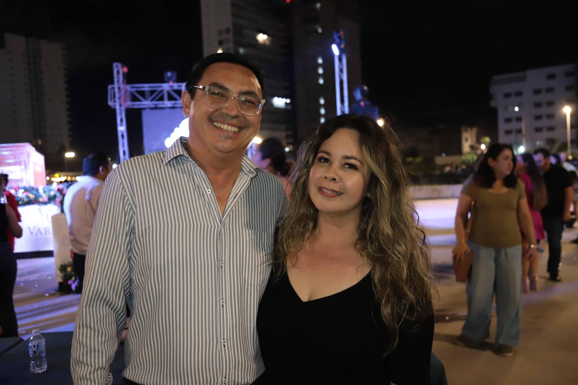 $!Felipe Parada y Yecely LoGar.