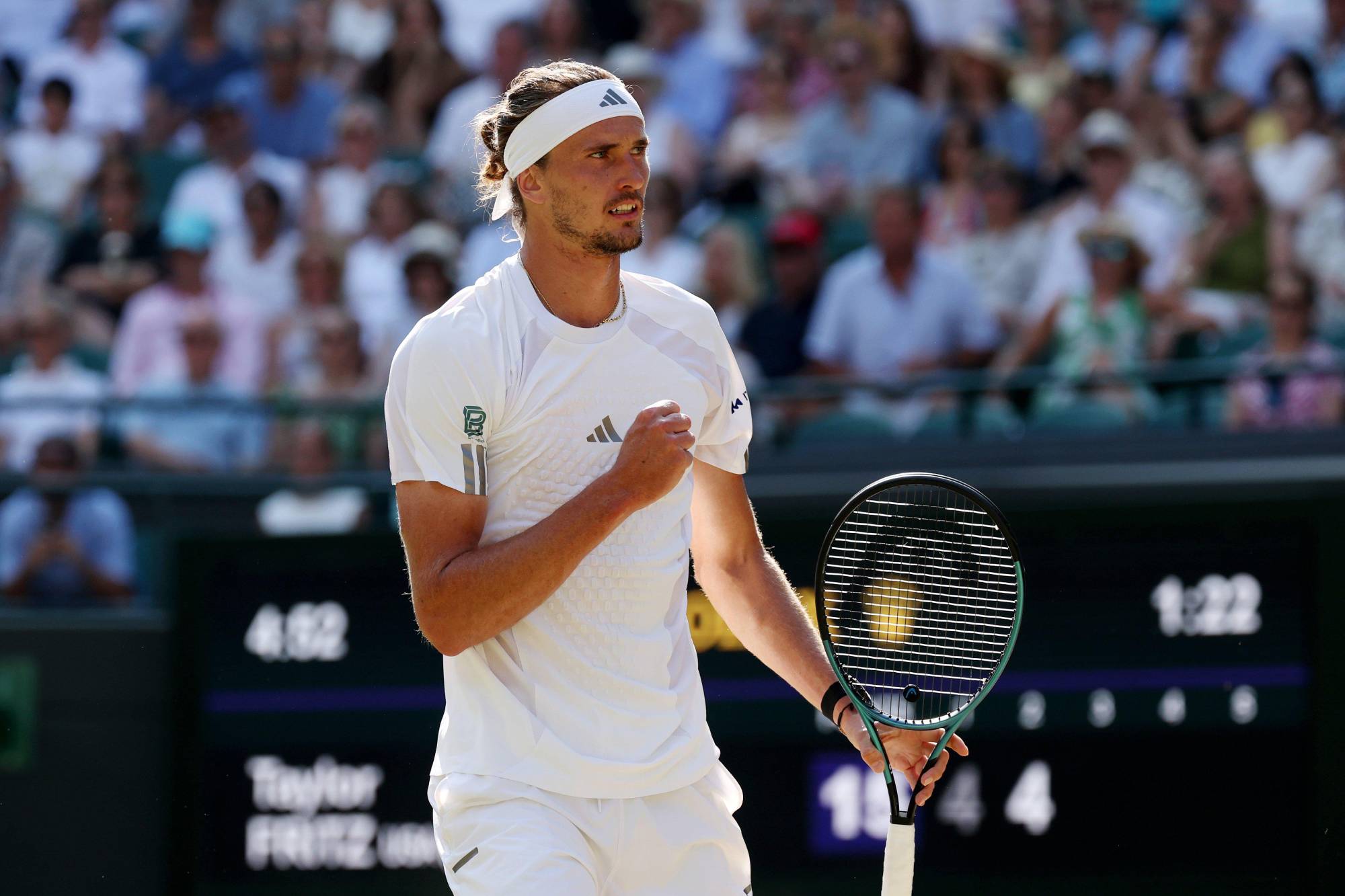 $!Zverev completa en Wimbledon el pleno de semifinales en Grand Slam