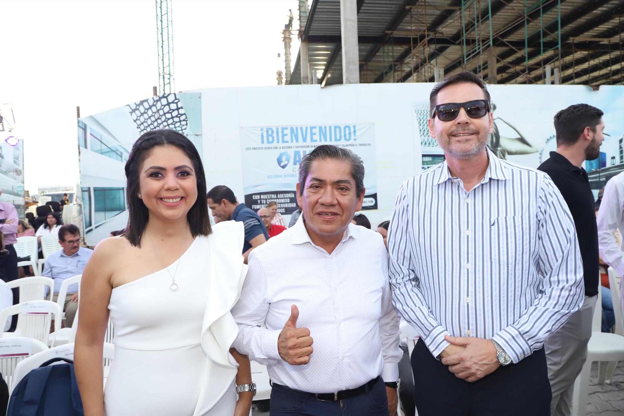 $!María José Salazar, Raúl Ricardo Villavicencio y Sergio Rojas.