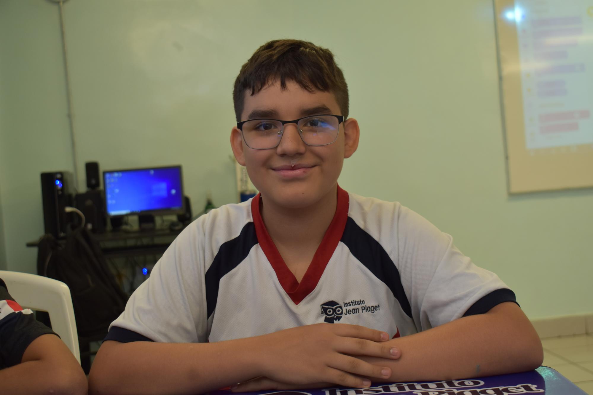$!Óscar Manuel Méndez García, 14 años, tercero de secundaria.