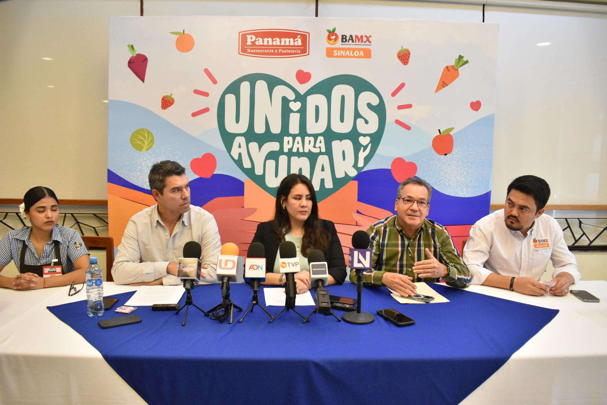 $!Uno a uno de los dirigentes de bancos de alimentos de Sinaloa compartió los detalles de esta campaña.