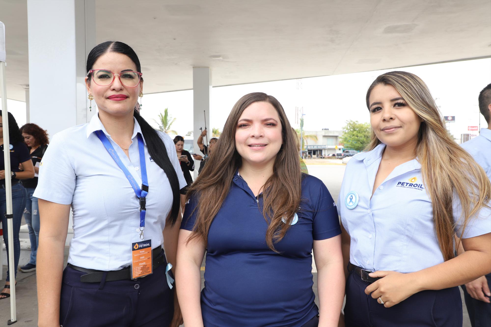 $!Dulce Pineda, Nayeli Lizárraga y Cindy Quintero.