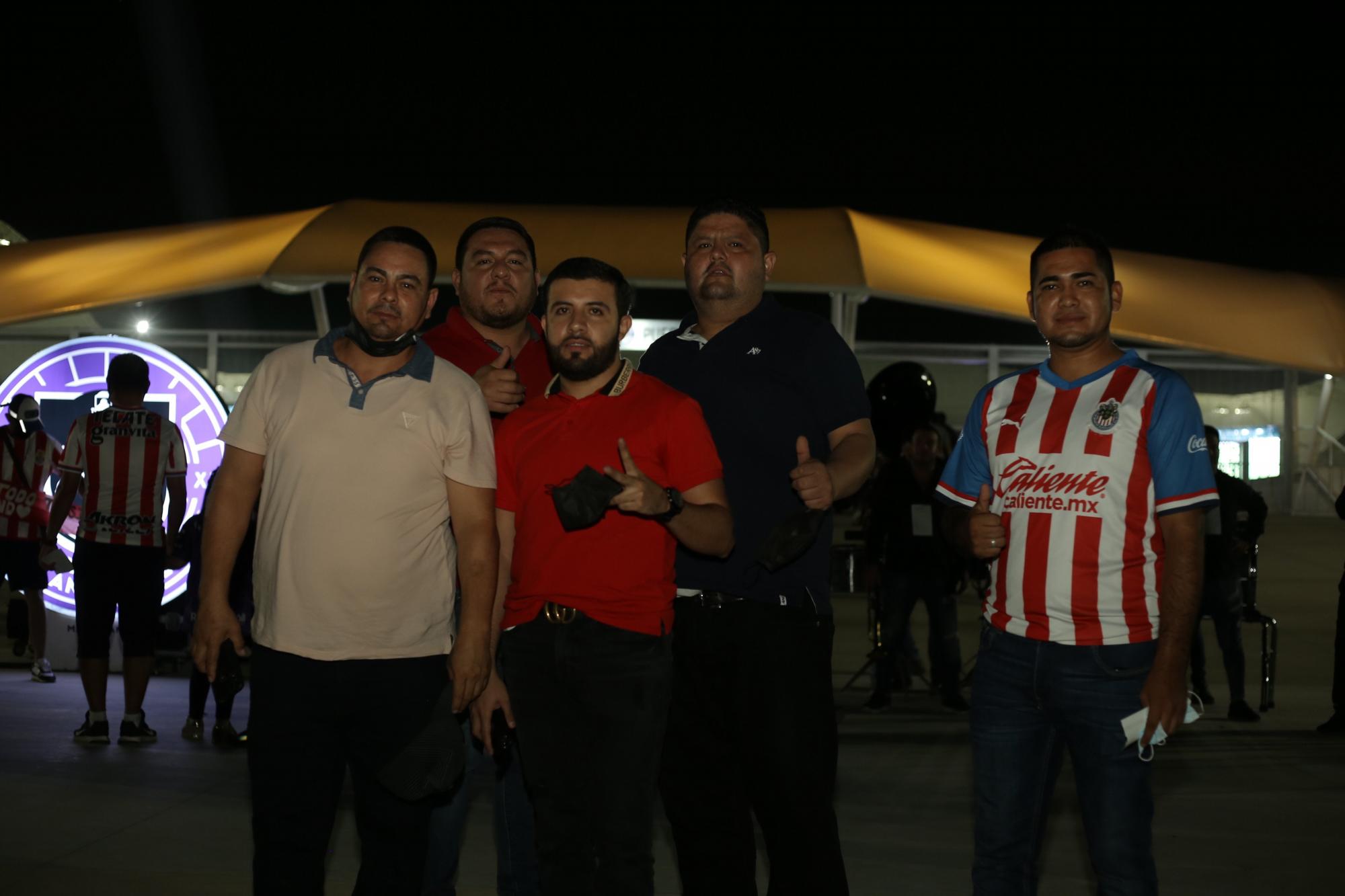 $!Juan González, Gerardo Valdez, Christian Payán, Luis Soto y Paulo César.