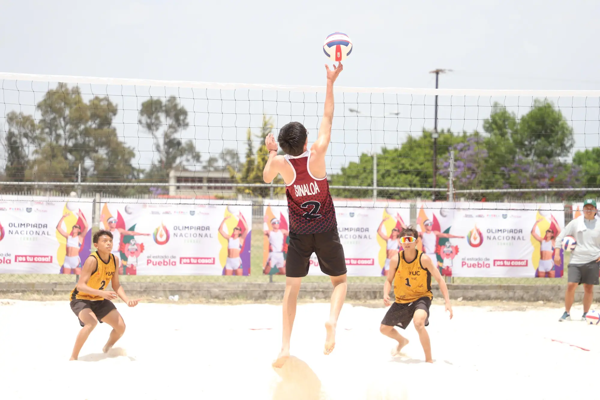 $!Sinaloa mete seis equipos a fase final de voleibol de playa en Olimpiada Nacional