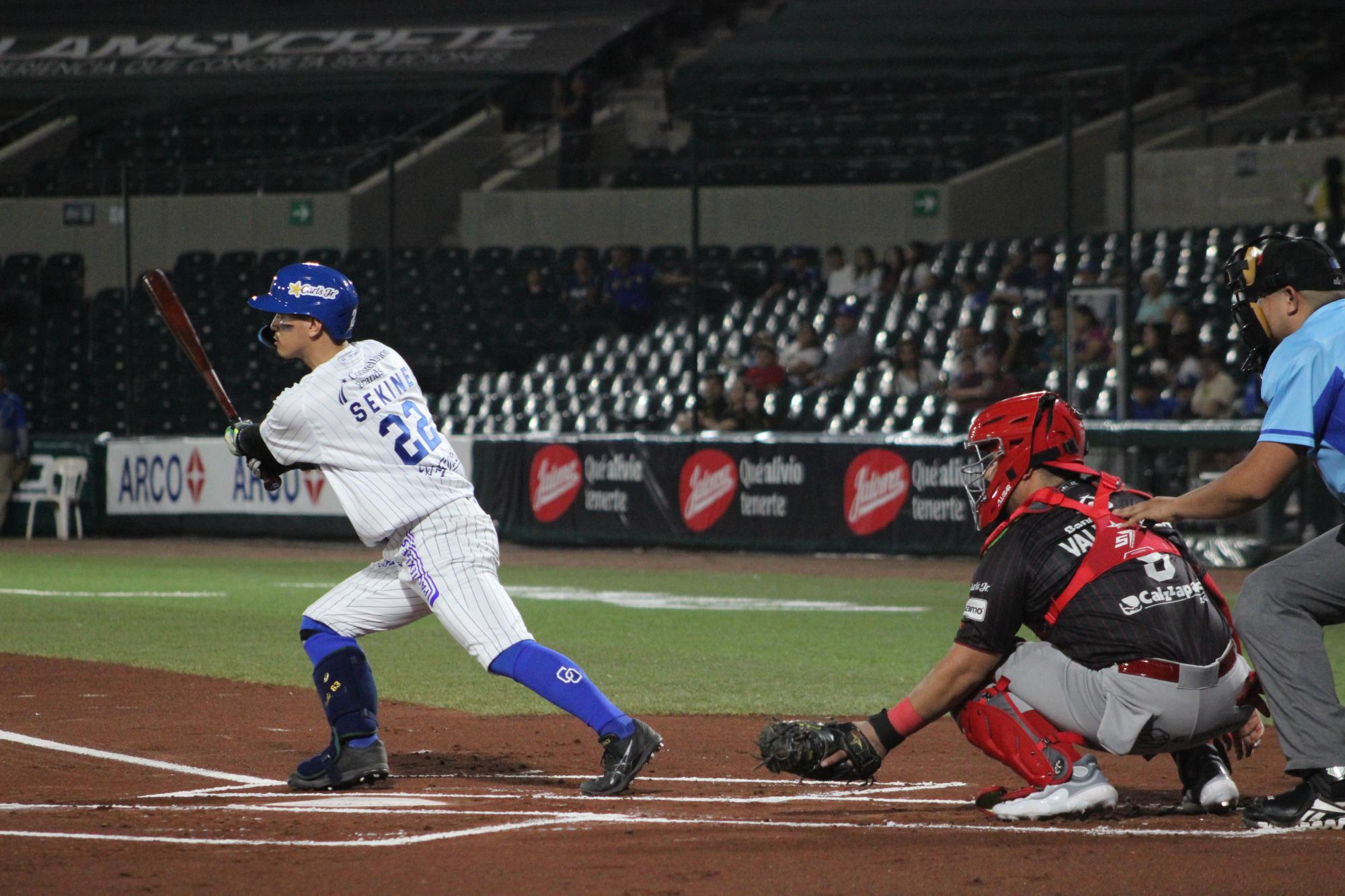 $!Venados de Mazatlán arranca con triunfo la serie en territorio yaqui