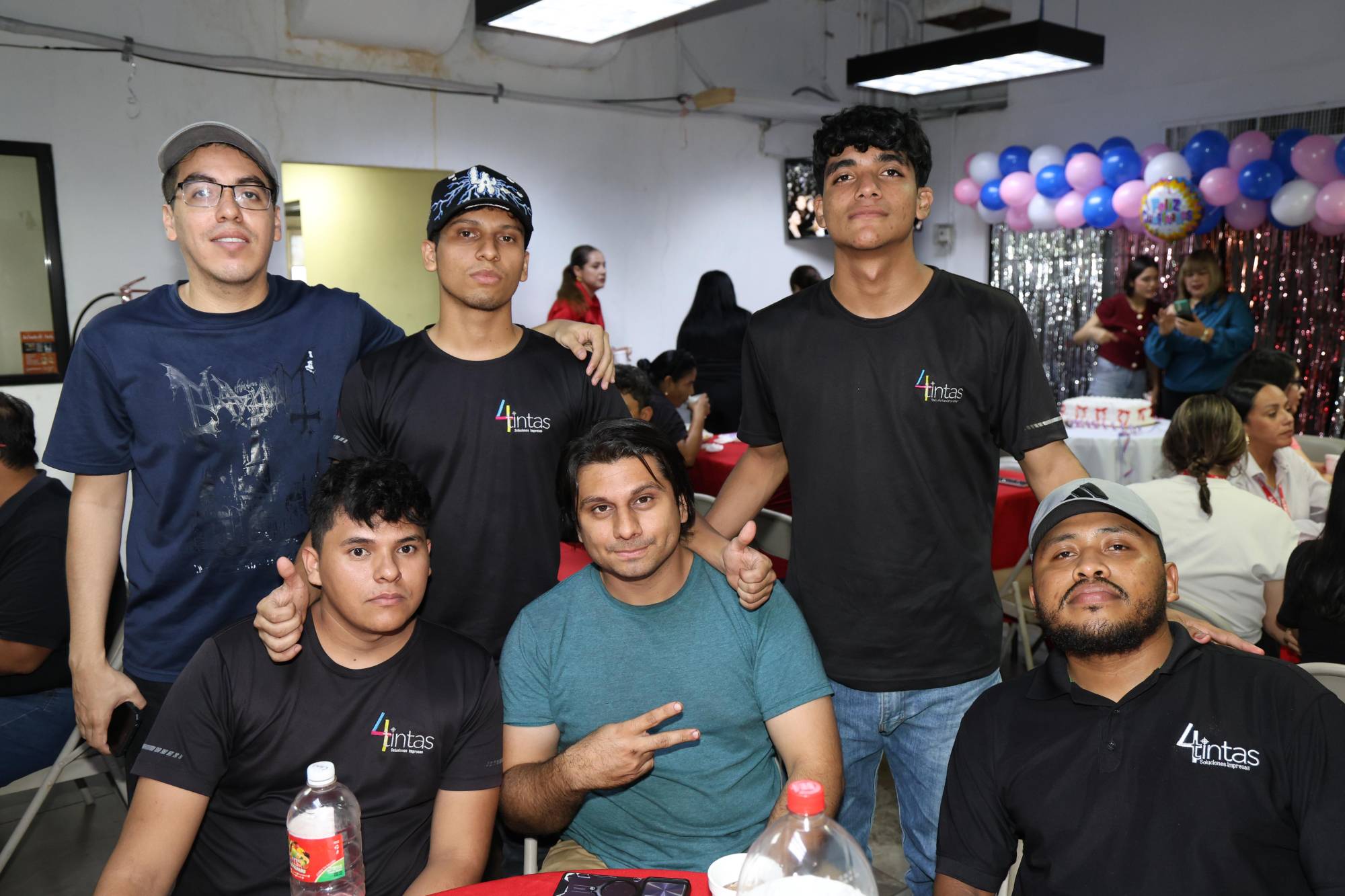$!Andrés Cruz, Julio Moreno, Jorge Chico Ceja, Andrés Hernández, Joaquín Ramírez y Eduardo López..