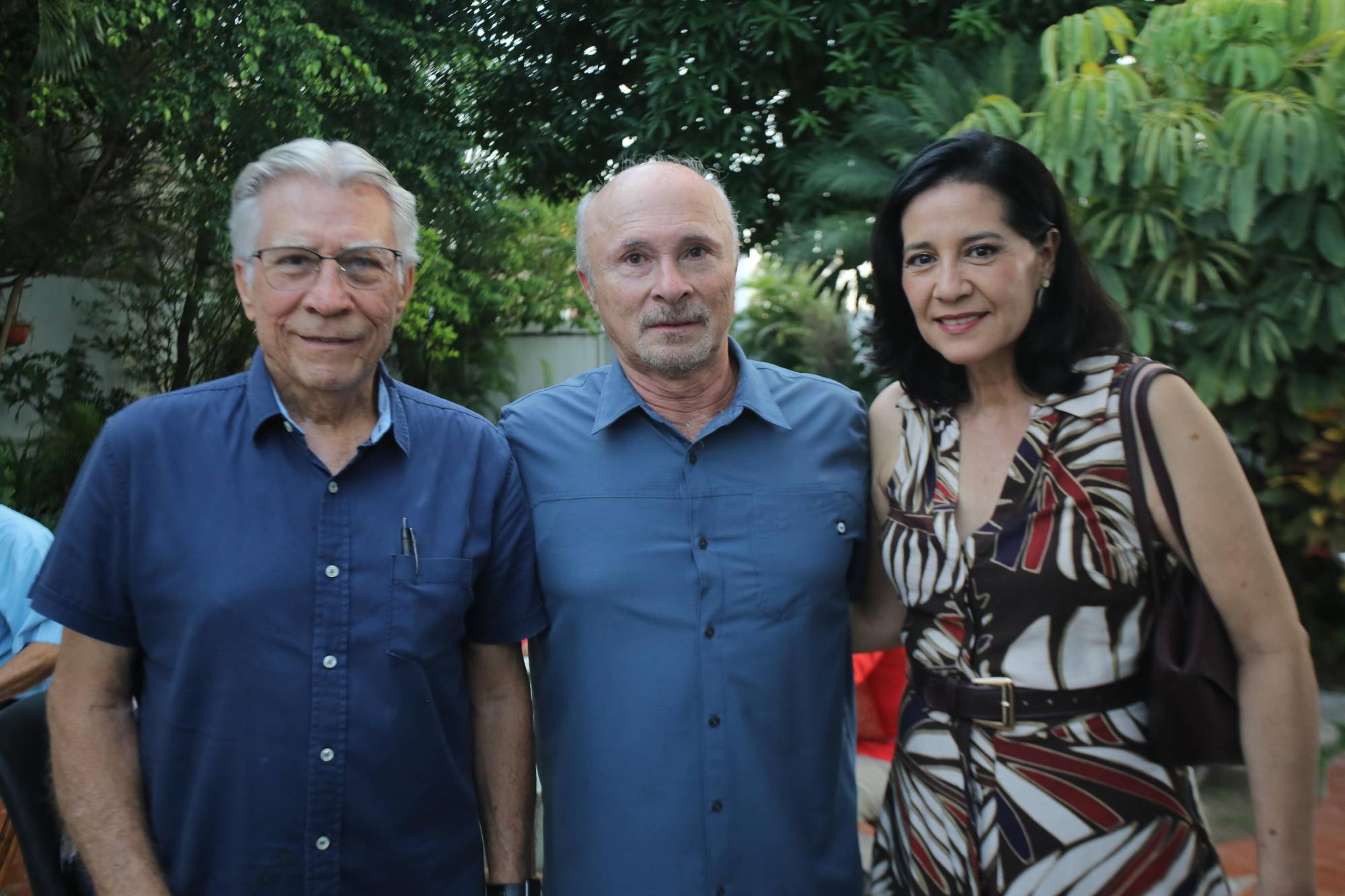 $!Francisco Javier Guitron, Antonio Manguart y Carmen Páez.