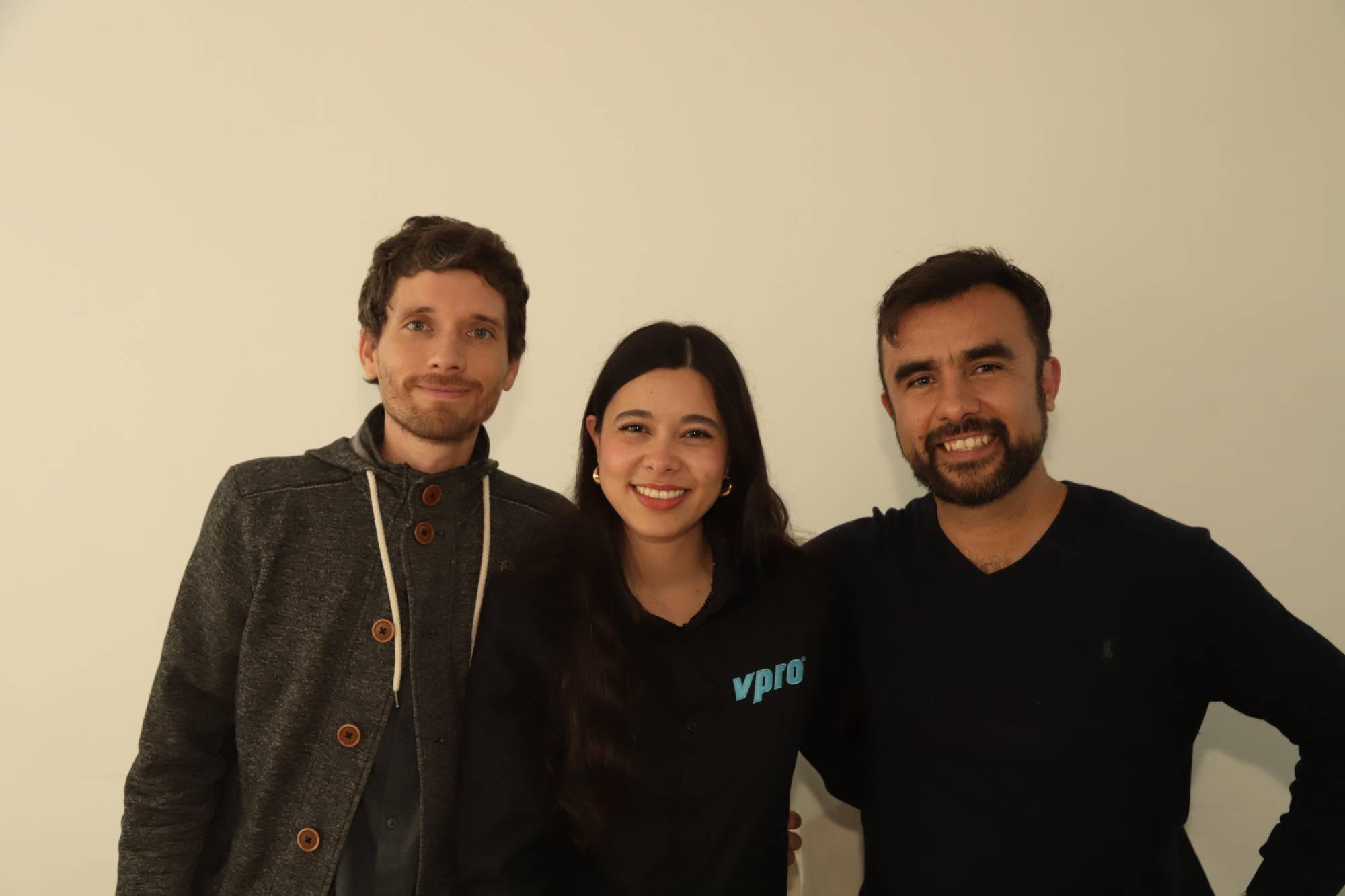 $!Adrián Flores, Leslie Bedolla y Daniel Plasencia Escandón.