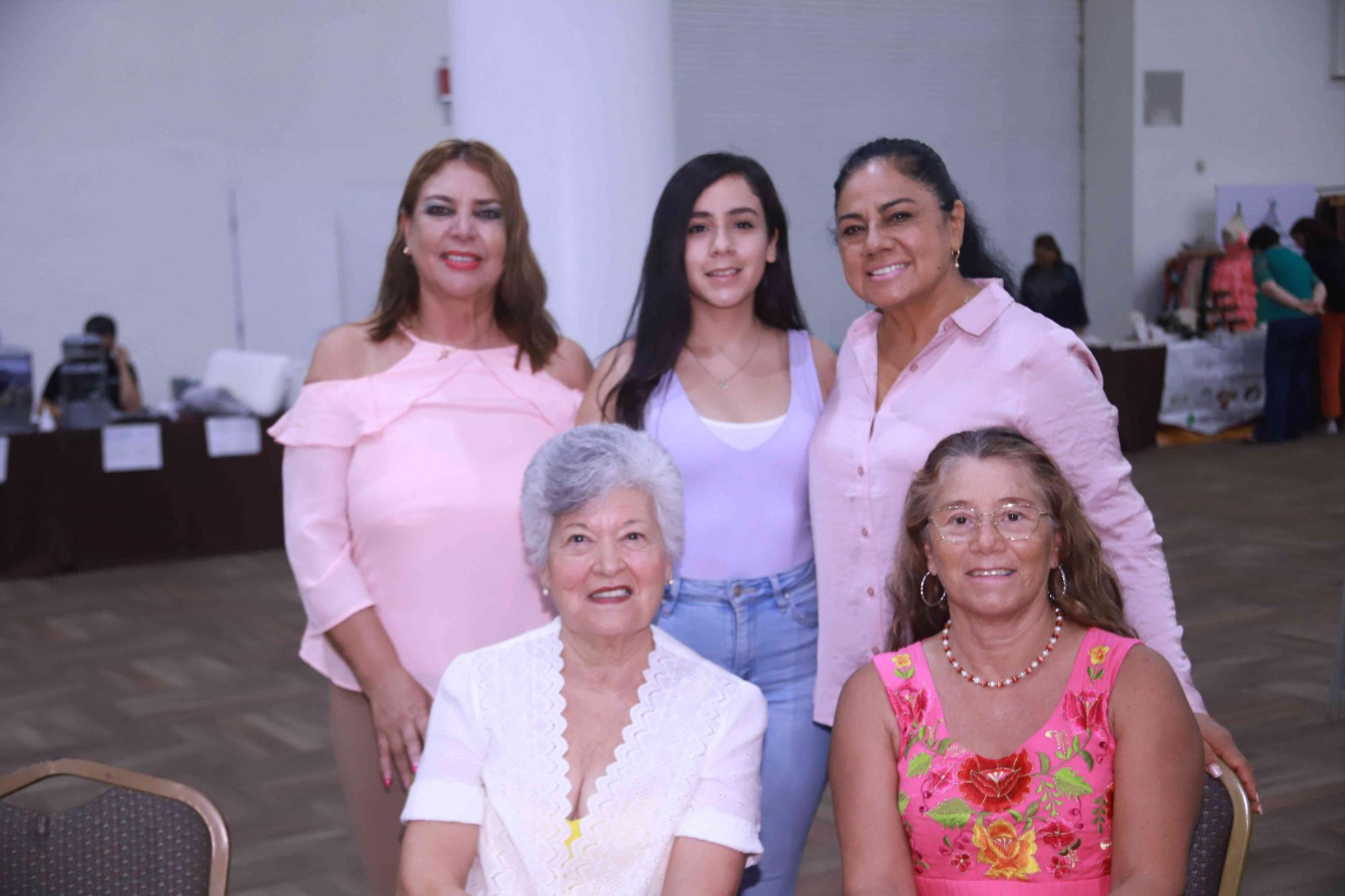 $!Meli Sánchez, Andrea Ramos, Linda Sánchez, Eva Reyes y Margarita Salazar.