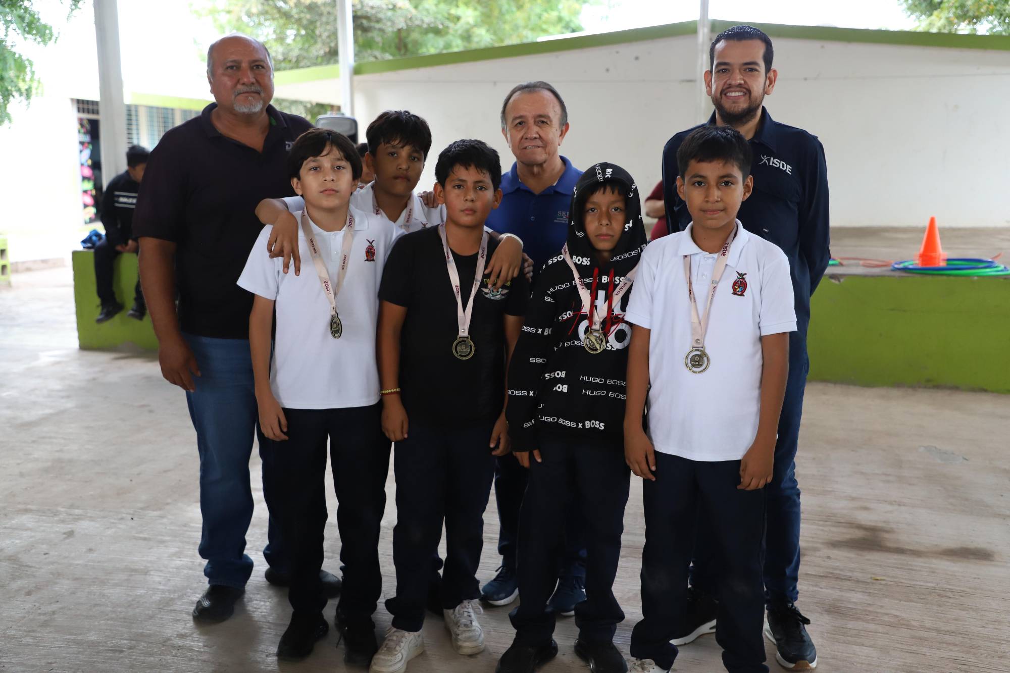 $!Jornada de activación física impulsa hábitos saludables en primaria de Villa Juárez, Navolato