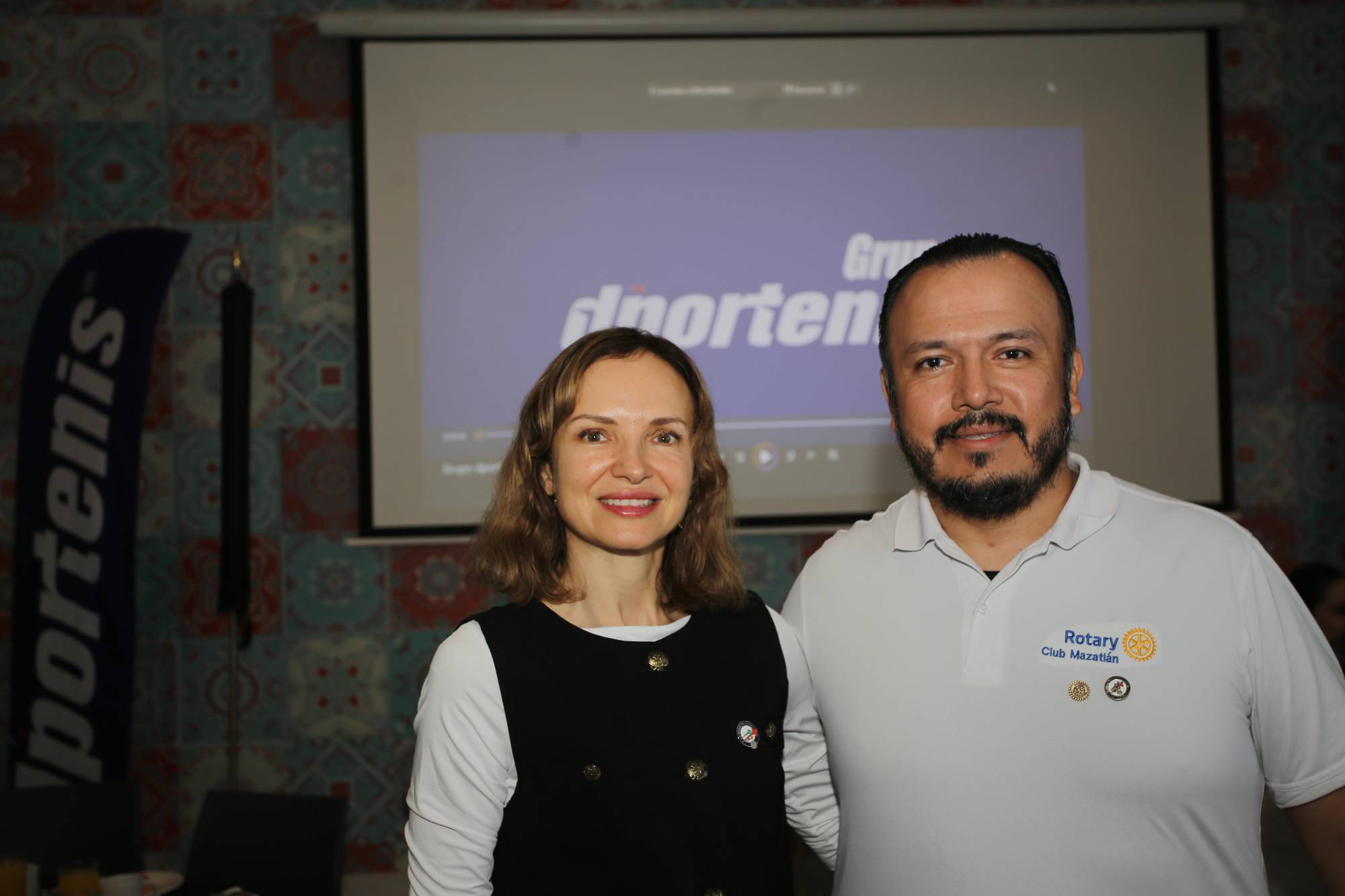 $!Sylvia Patatyn y Daniel Granados.