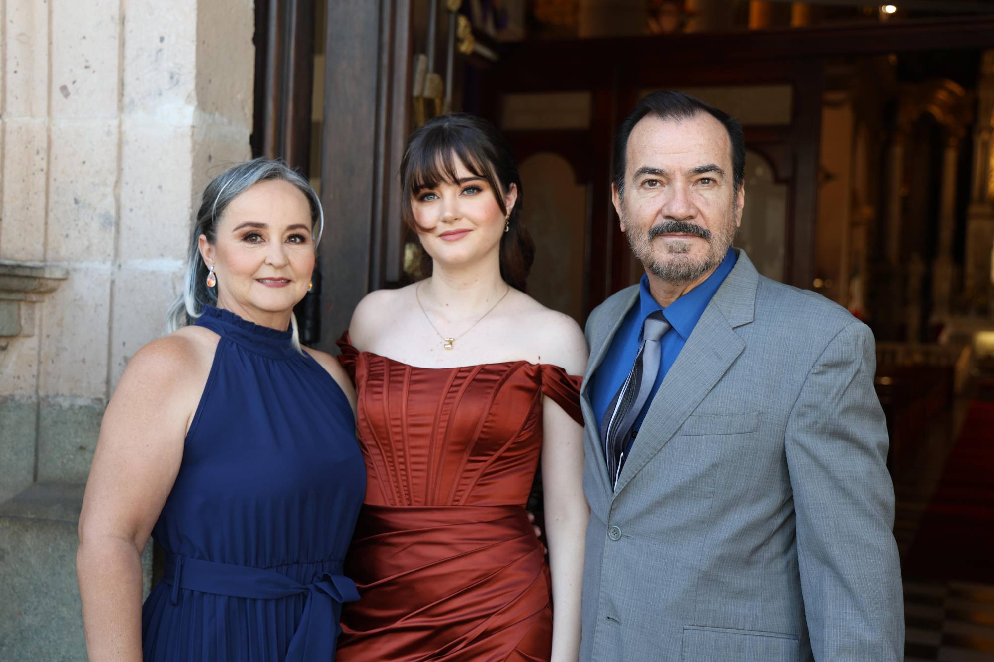 $!Cecilia Andrade, Yovana y Rubén Cárdenas.