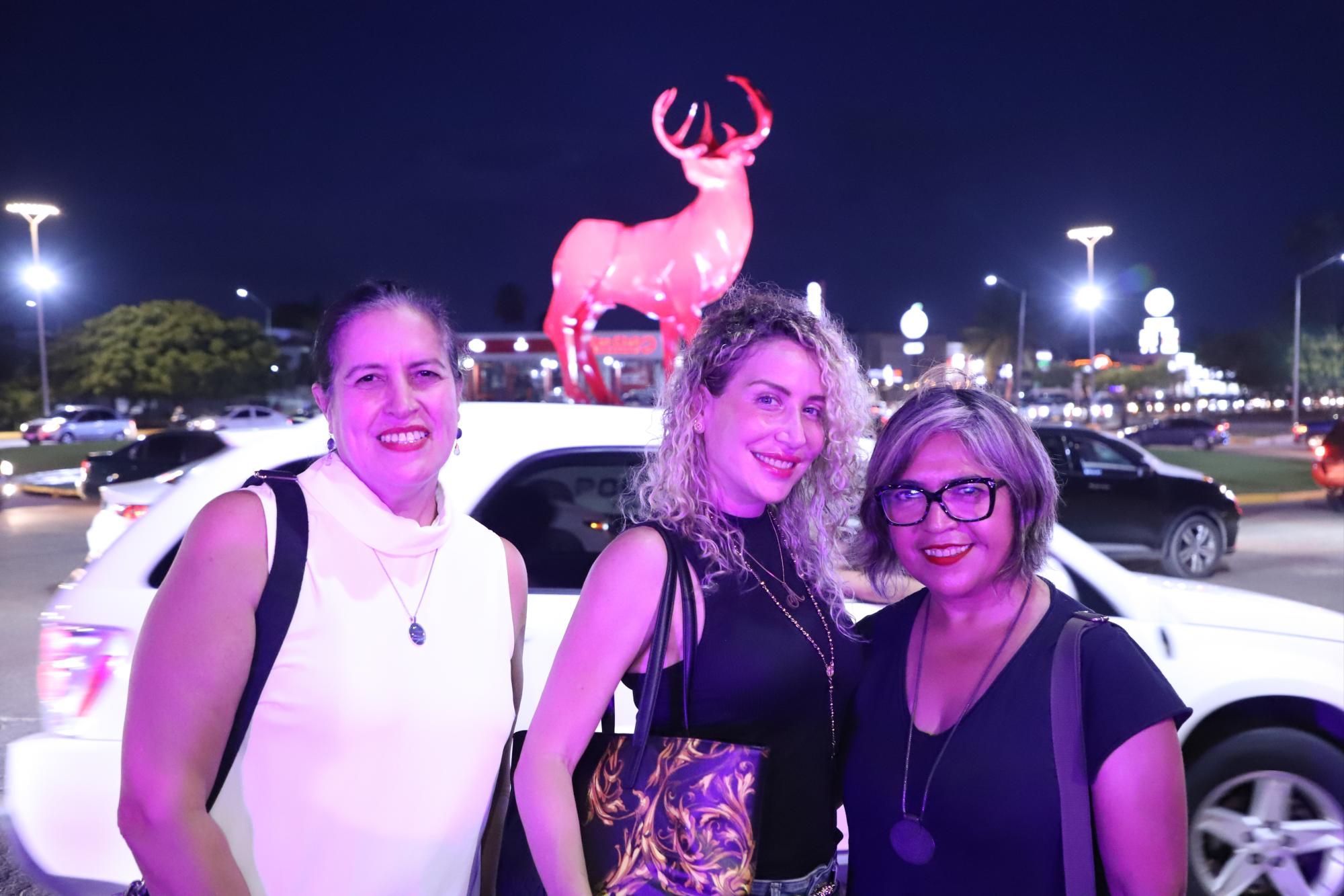 $!Beatriz Rivas, Alejandra Barros y Leda Garrido.