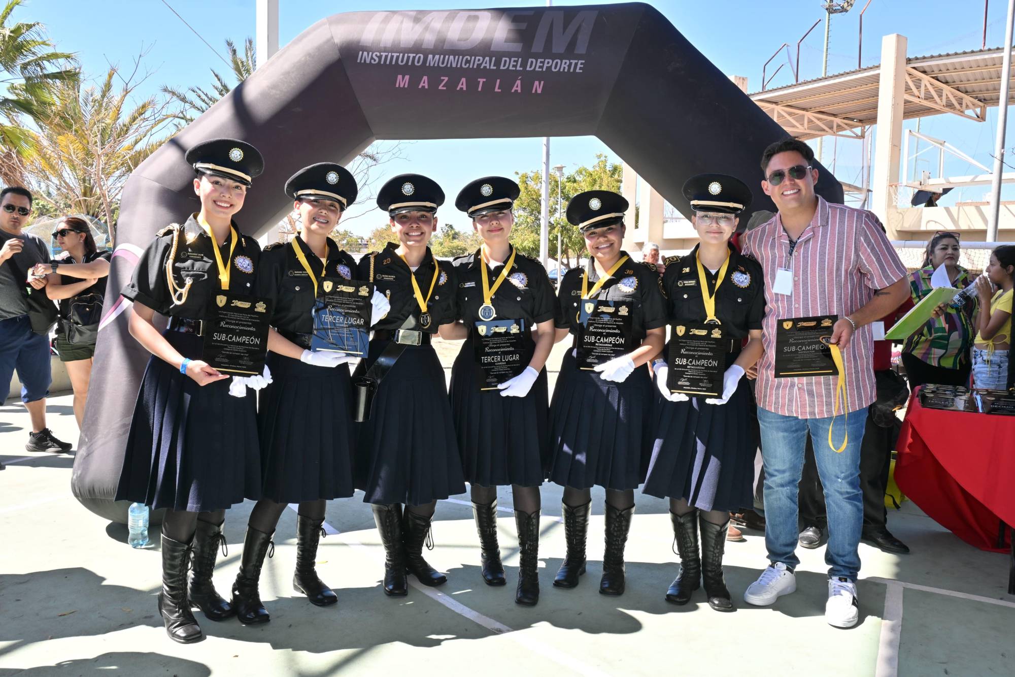 $!Disciplina y civismo reinan en el Encuentro Nacional Perla del Pacífico Mazatlán, de Escoltas de Bandera