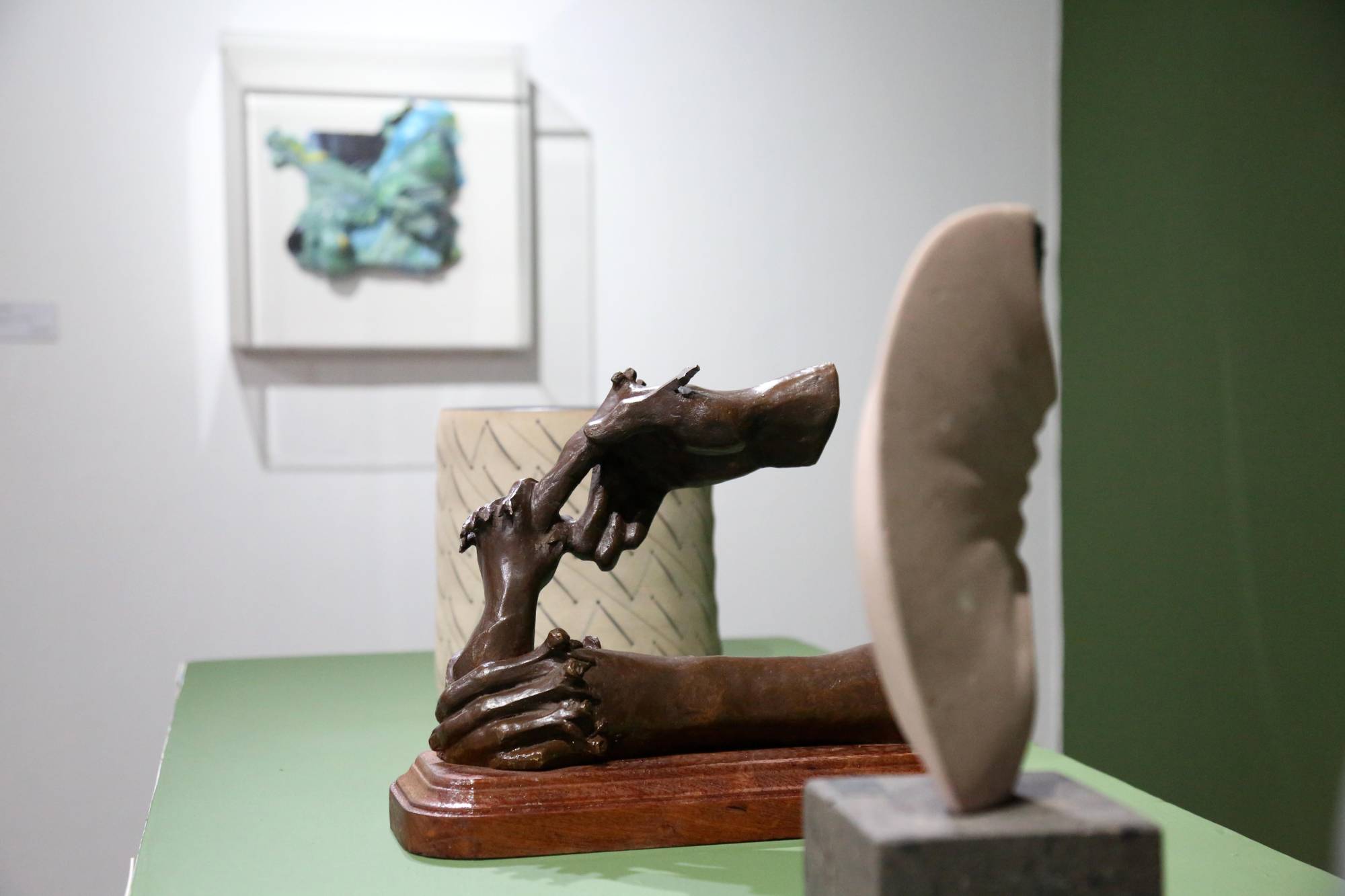 $!Ejemplares de imaginería es una muestra colectiva de escultura integrada por obras del programa Pago en Especie del Servicio de Administración Tributaria.