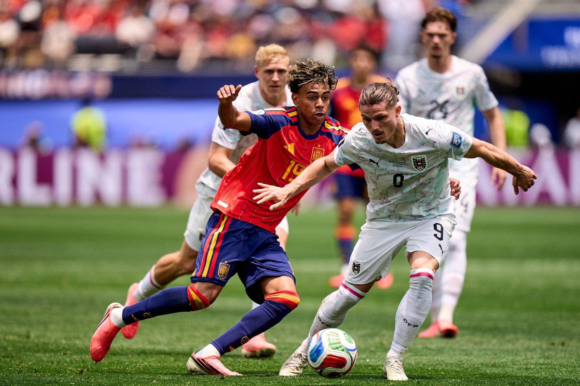 $!España golea a Austria con doblete de Mikel Oyarzabal y avanza a octavos del Mundial 2026