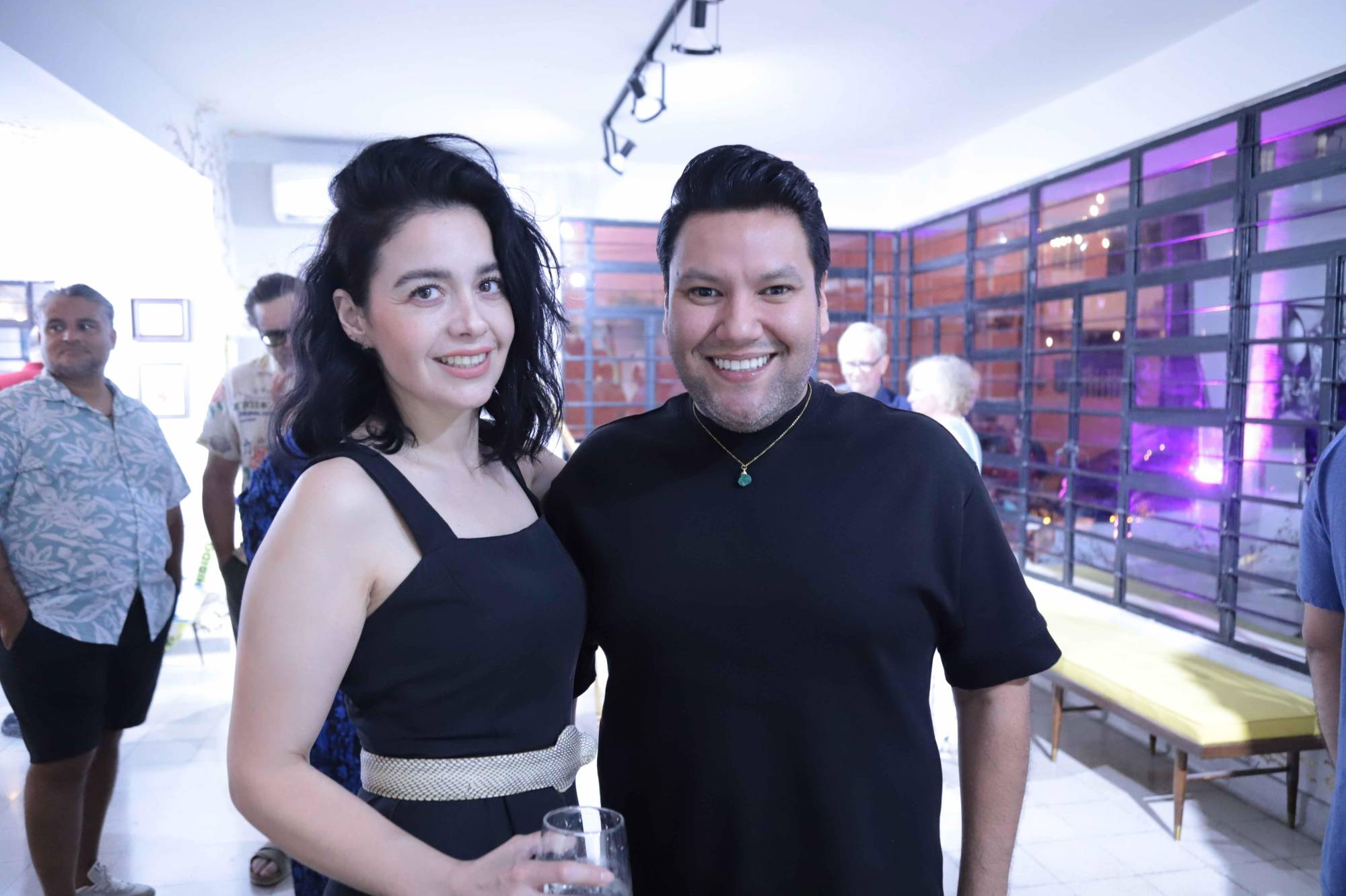 $!Isabel Toledo y Gilberto Melín.