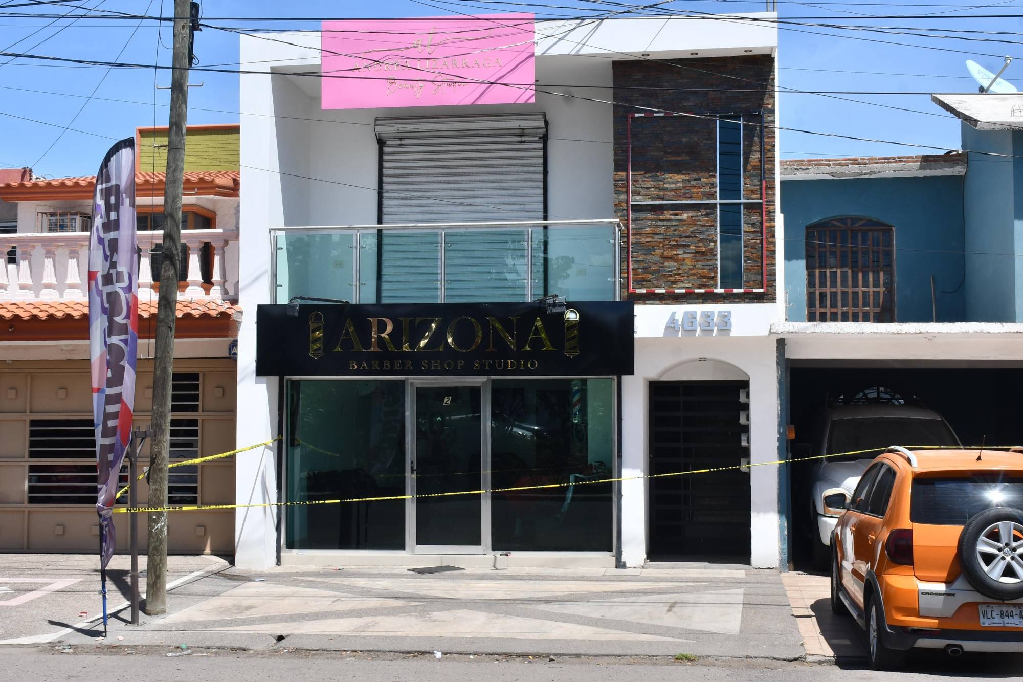 $!Asesinan a Omar Alexander dentro de una barbería del sector Barrancos, en Culiacán