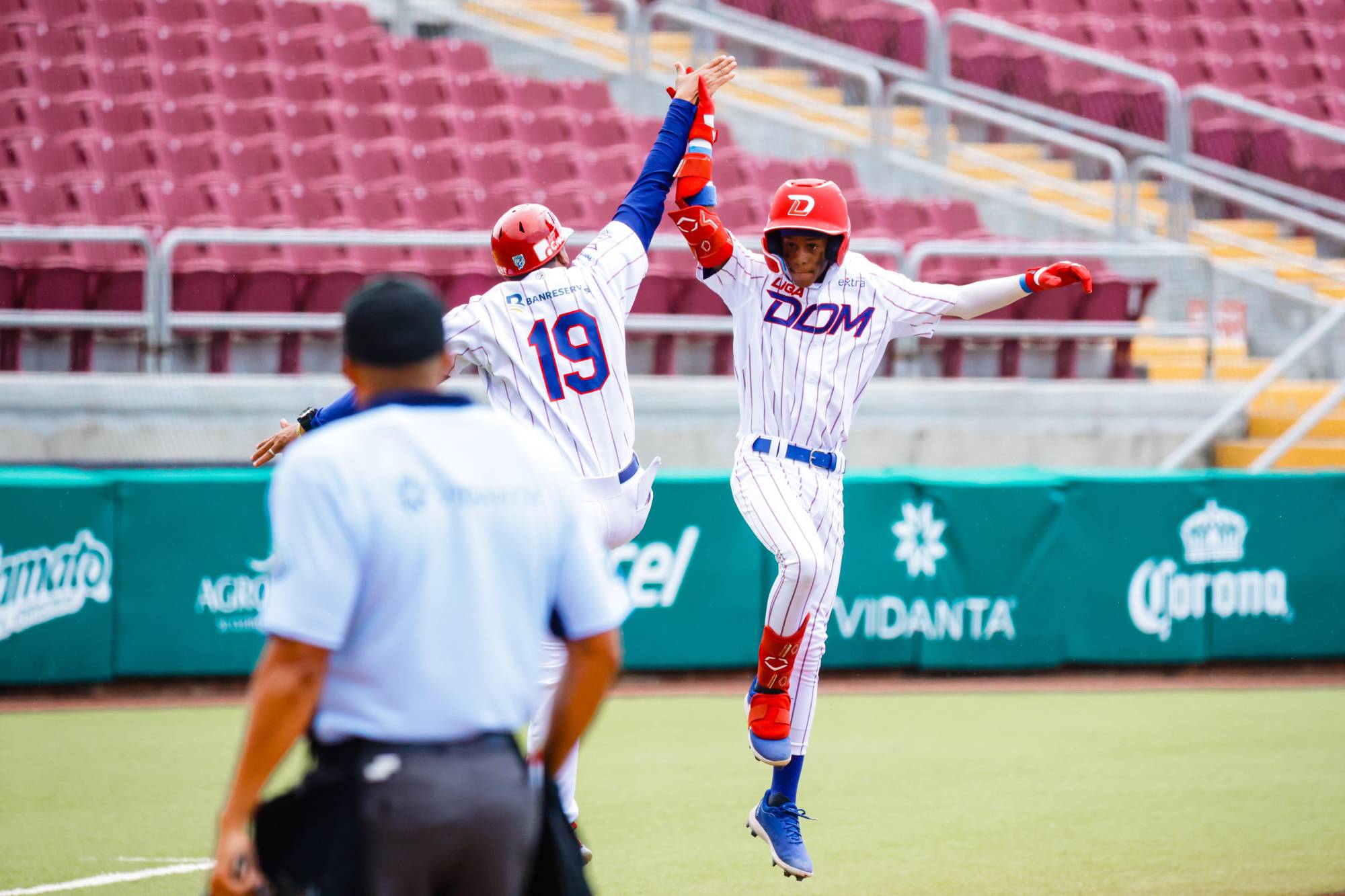 $!República Dominicana vence 14-2 a México Verde y sigue invicta en la Serie del Caribe Kids