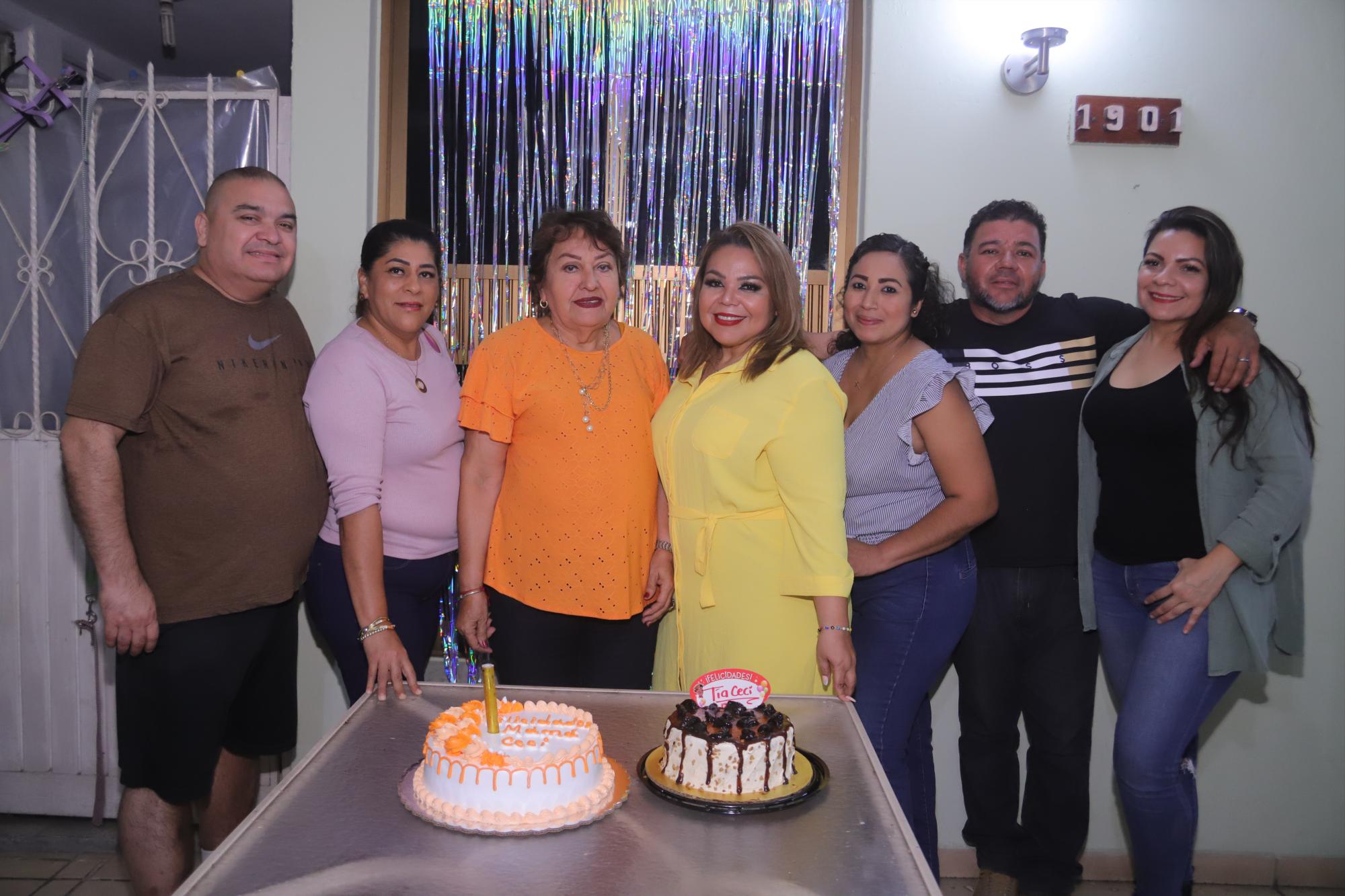 $!Blas Antonio Maldonado, Marlene de Maldonado, Martha Cecilia, Luz Nayeli Maldonado, Rosa Jazmín y Miguel Ángel Maldonado, y Estibaliz Maldonado