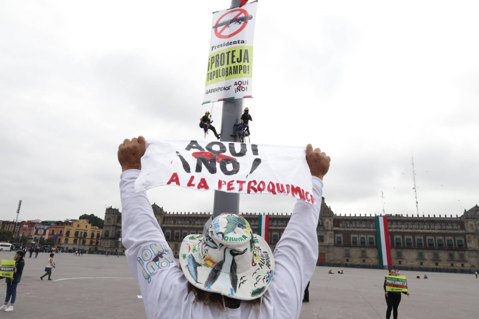 $!Sheinbaum defiende diálogo por planta en Topolobampo tras protesta en el Zócalo