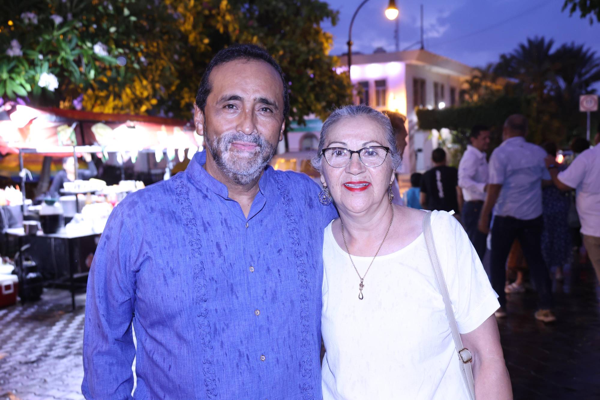$!Óscar Galaviz y Cande Brambila.