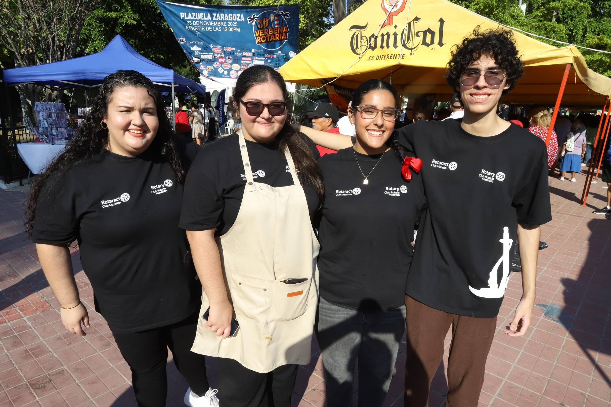 $!Brishia Tirado, Kenia Tirado, Alejandra García y Job Emiliano Rodríguez.