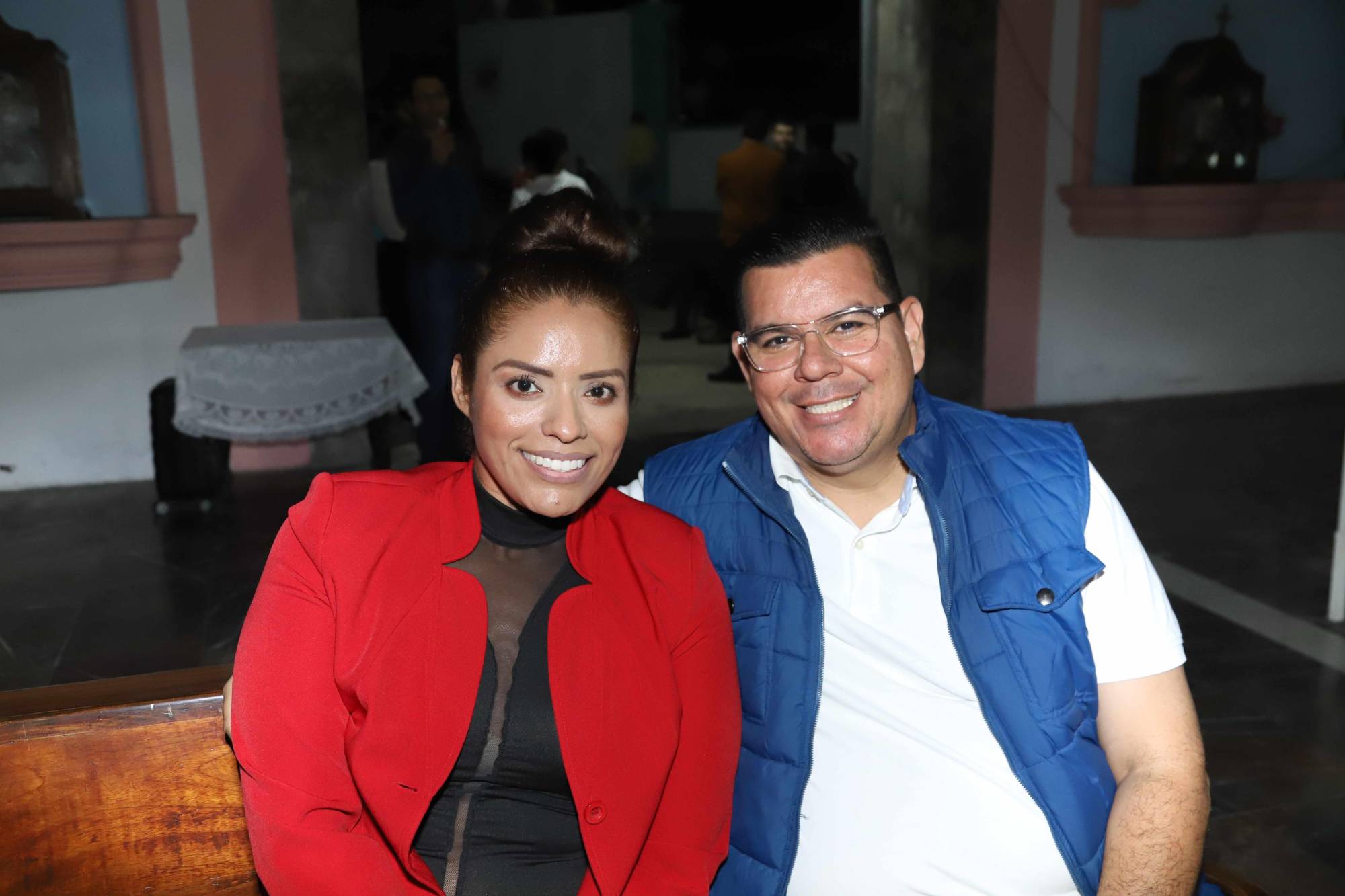 $!María Robles y Omar Peraza.