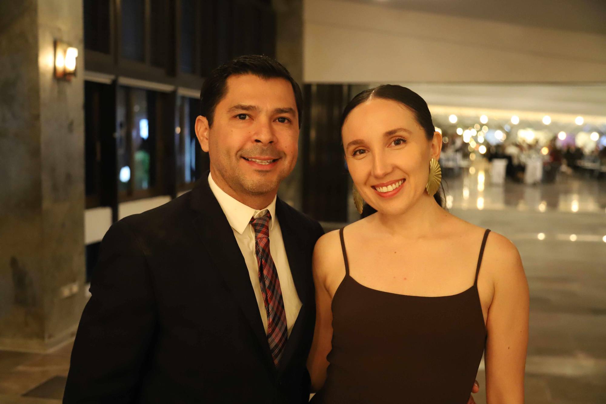 $!Guillermo Andrade y Lucía Félix.