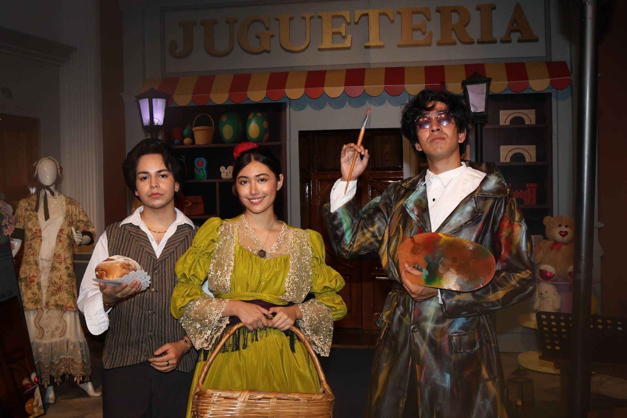 $!Sebastián Palacios, Paulina Meda y Eduardo Hernández.