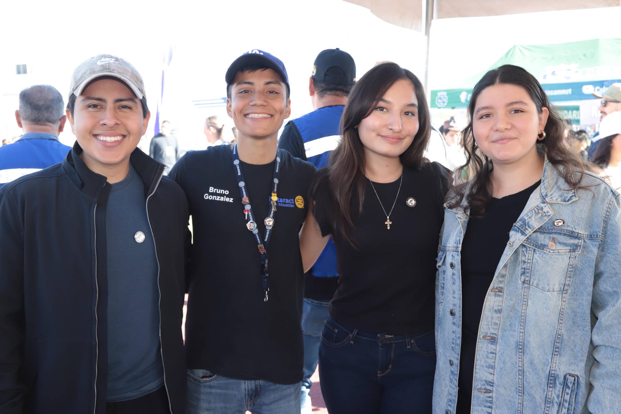 $!Marco Bautista, Bruno González, Ángela Piedra e Isabella Morán.