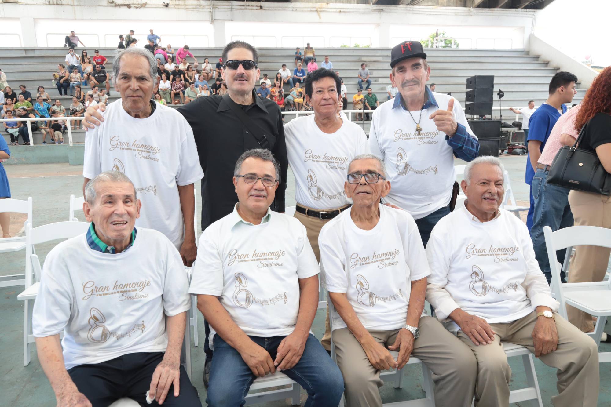 $!Antonio Sánchez, José Luis Garzón Zataráin, Abraham Salazar, Rodolfo Osuna, José Luis Garzón, Manuel Rocha, Cristino Moreno y Juan Benítez.