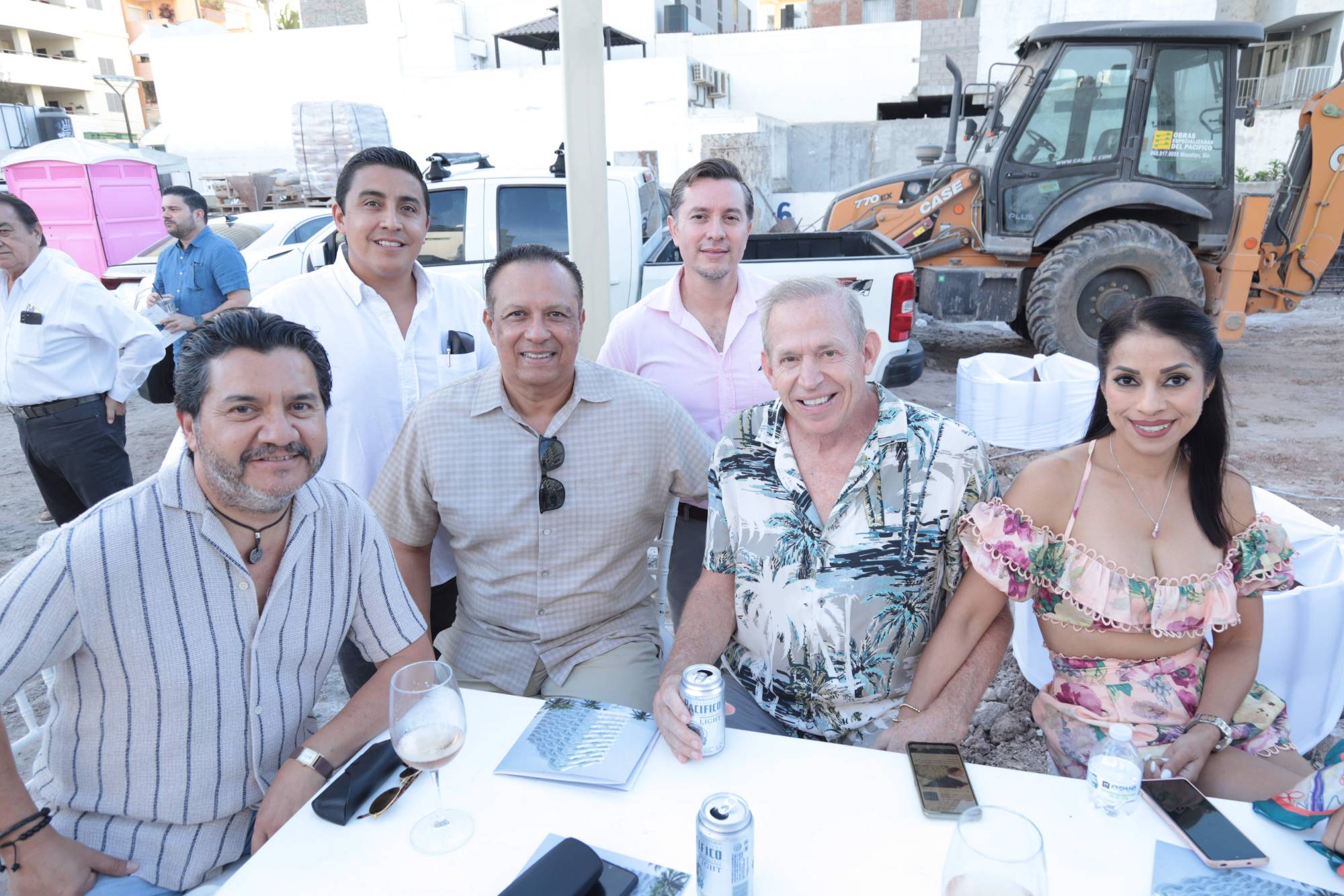 $!Rodolfo Espinoza, Alberto Rivas, Francisco Ávalos, Alejandro Ruiz, John Greene y Nubia Romero.