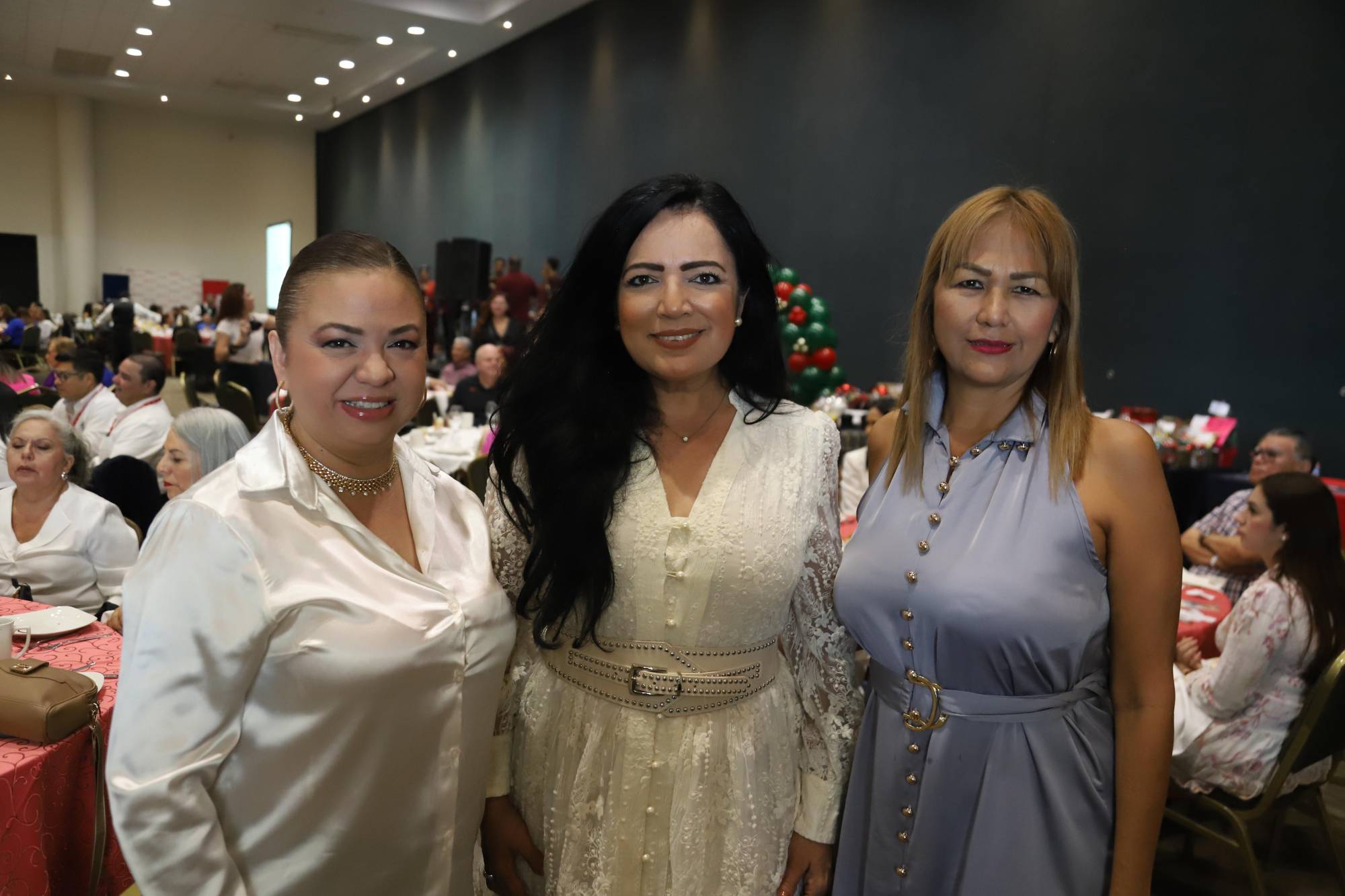 $!Paola Álvarez, Carmen Julia Arámburo y Malú Flores.
