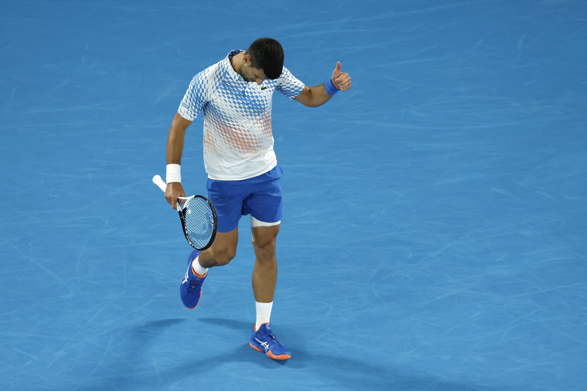 $!Djokovic se exprime para llegar a la tercera ronda del Abierto de Australia