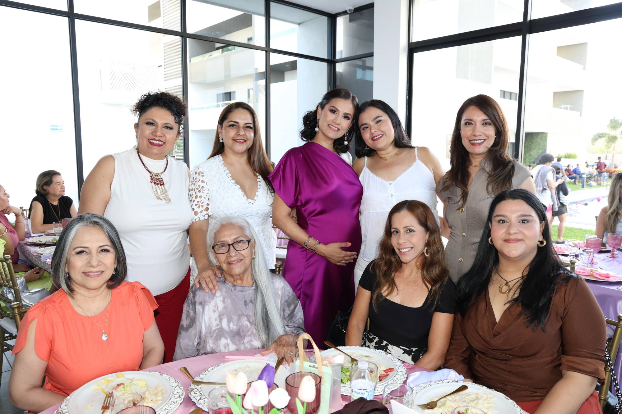 $!Catalina Castañeda, Anny Ruiz, Susy, Tania Guevara y Sharis Calvo, Alma Ruiz, Rossy Portillo, Claudia Fernández y Michelle Olivas