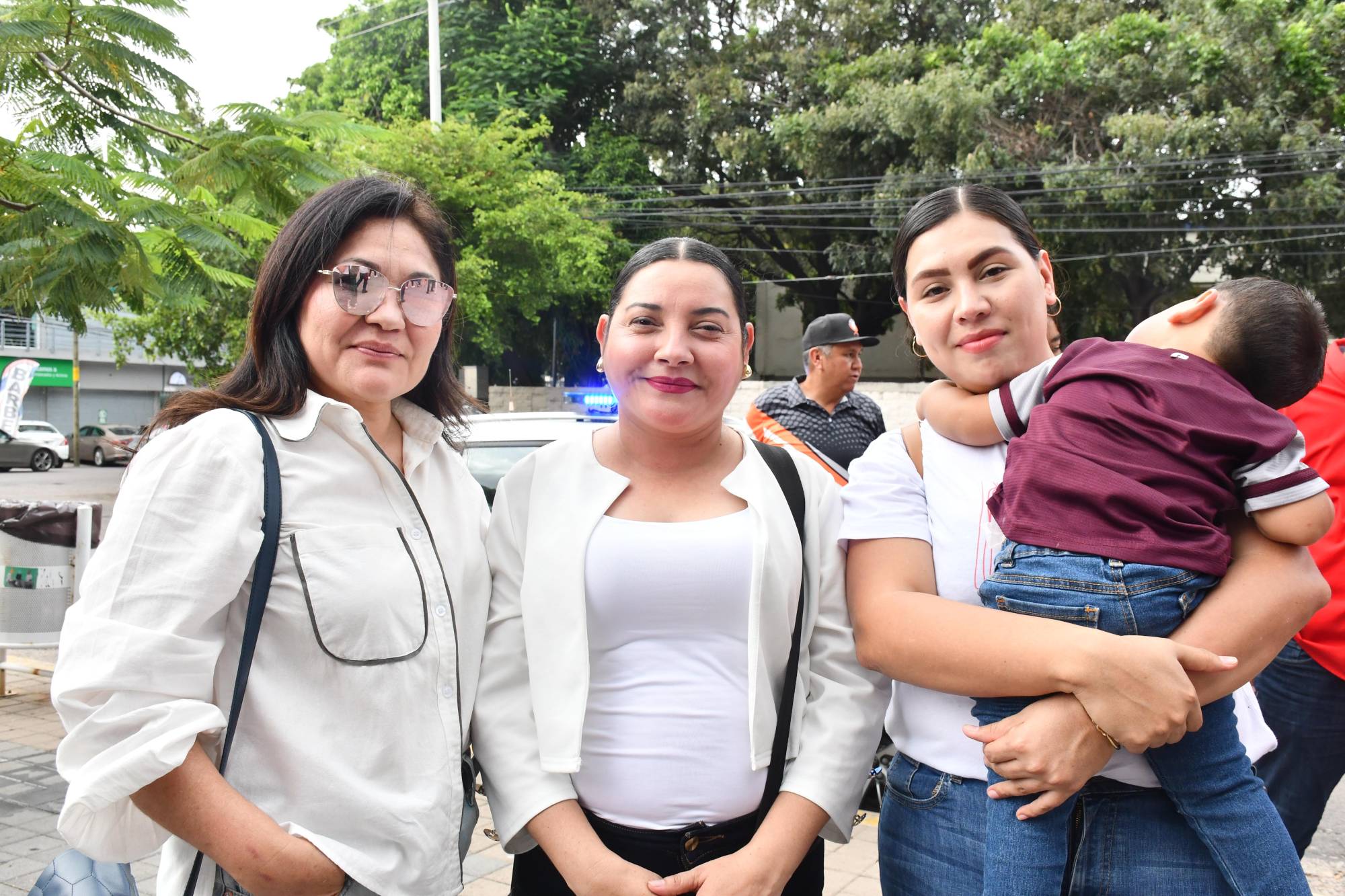 $!Merle López, Mercedes Salomón y Edith Bejarano.