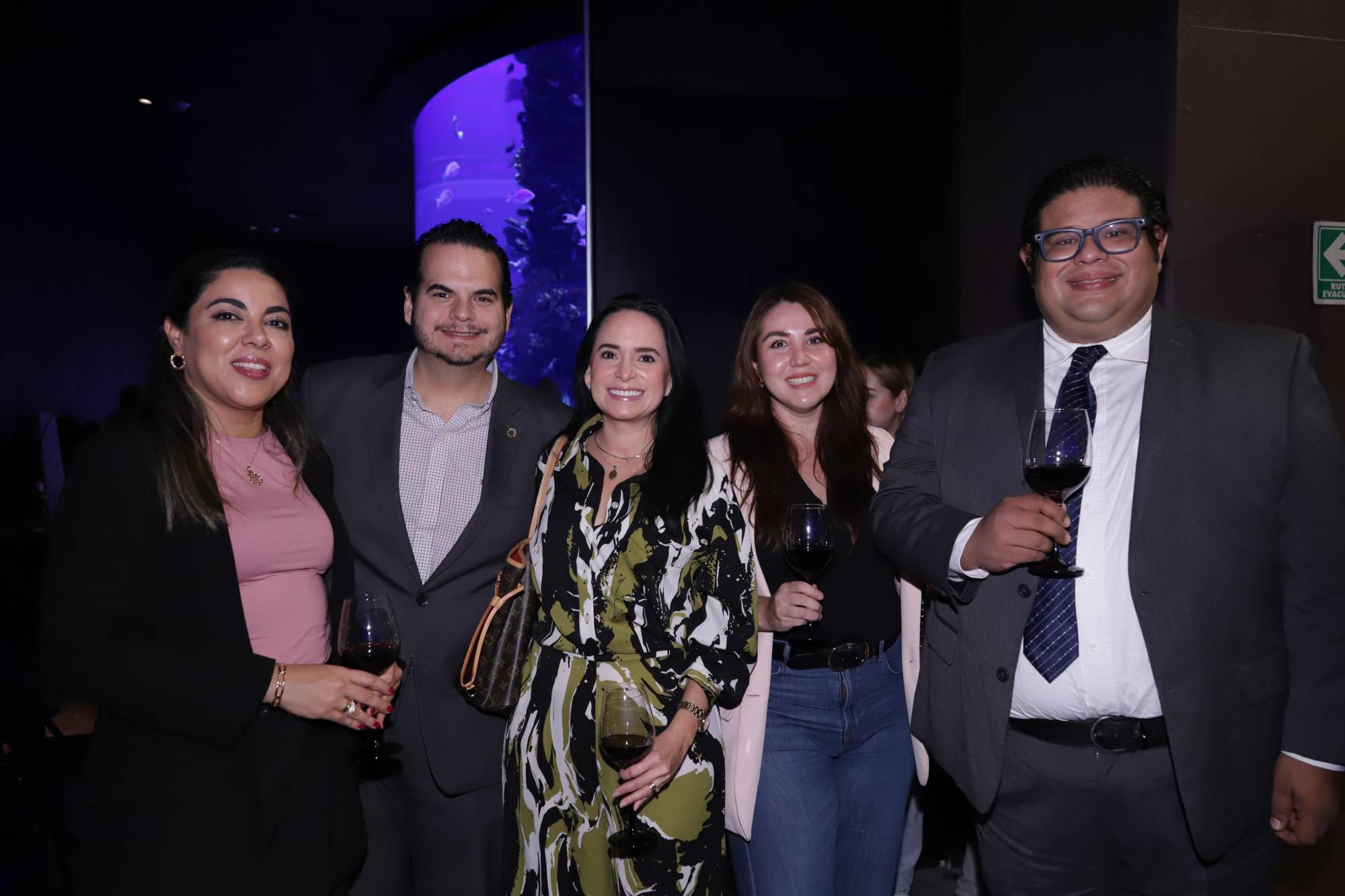 $!Conchita Flores, Emilio Hernández, Sofía Figueroa, Oly Guzón y Tobías Lozano.