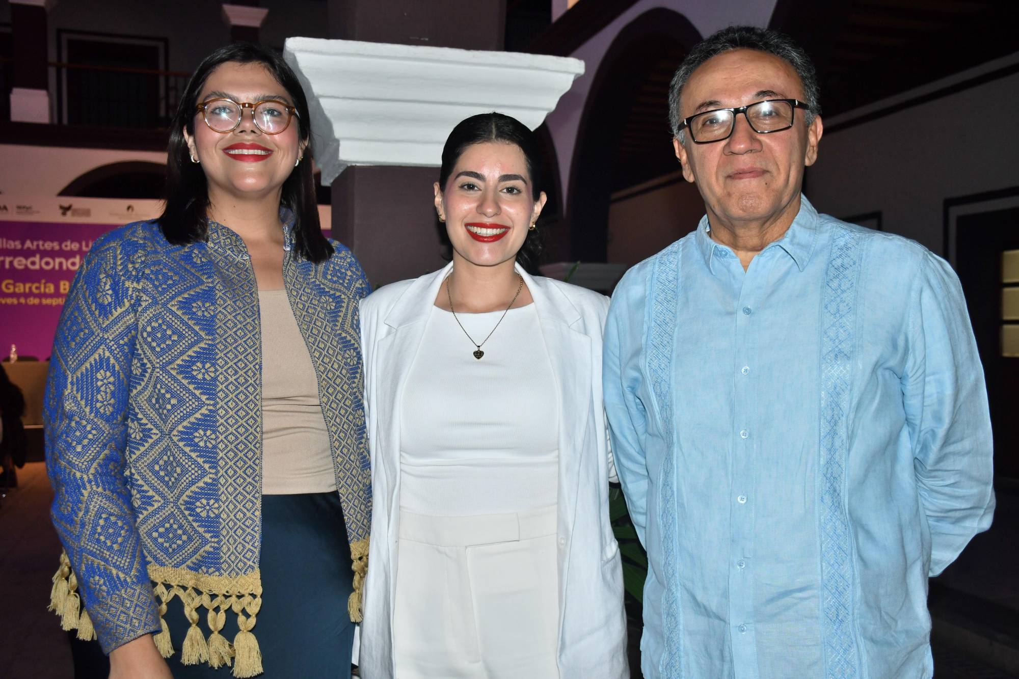 $!Sthefany Rea Reátiga, Ana Chiquete y Juan Avilés Ochoa.