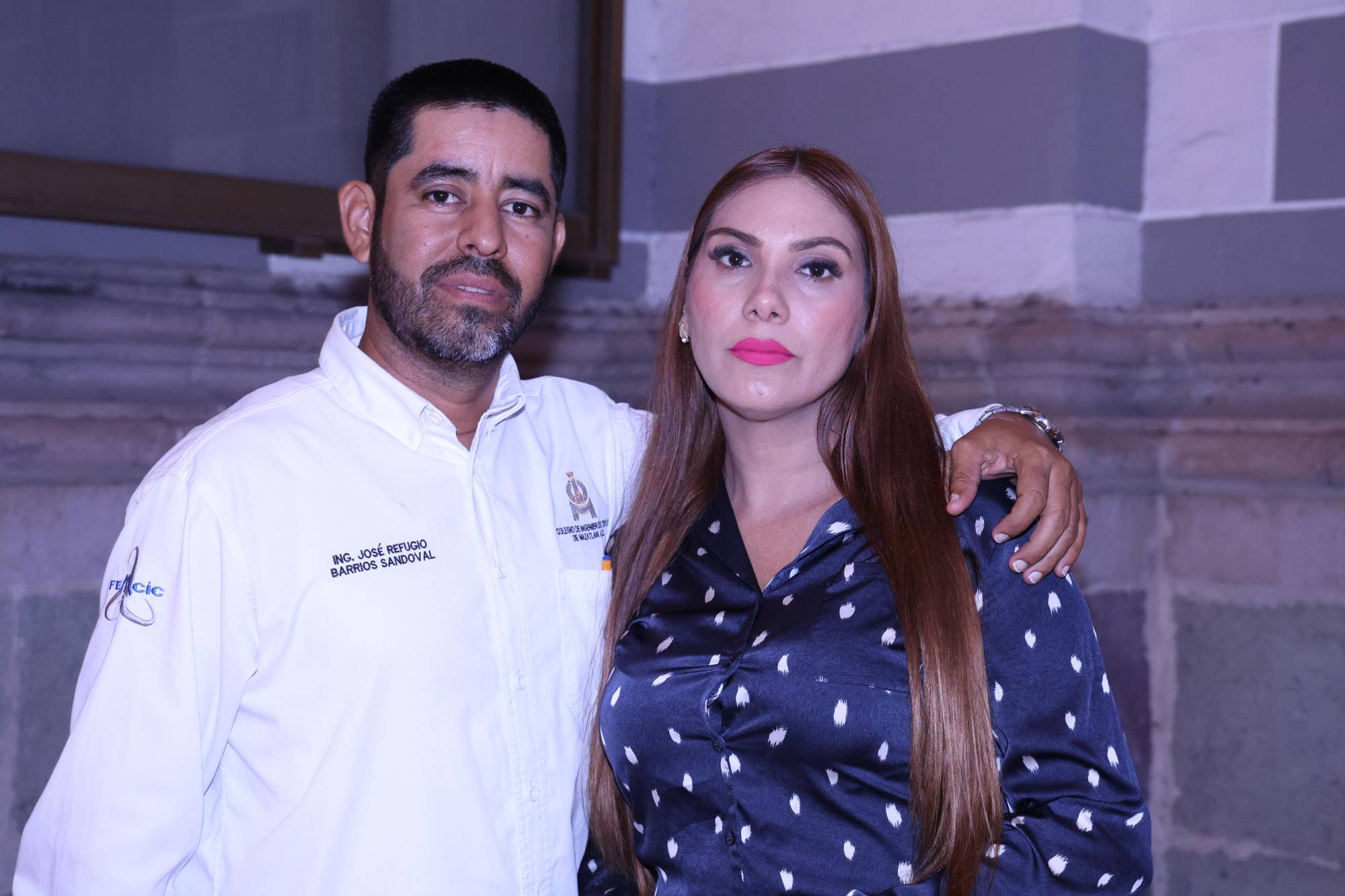 $!José Refugio Barrios y Cynthia Sarabia.